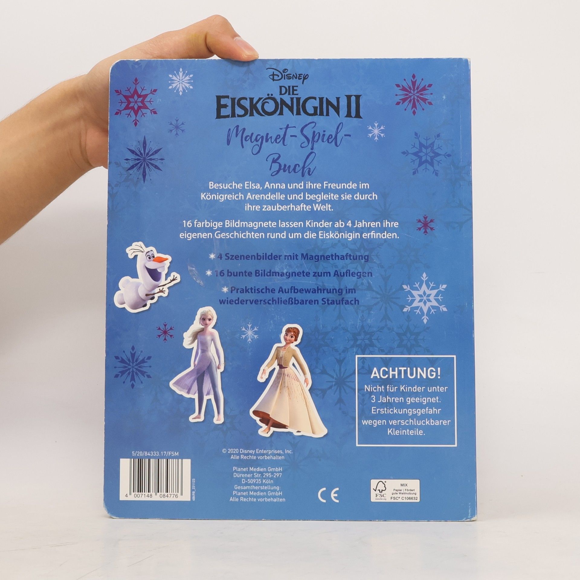 Autorenkollektiv Die Eiskönigin II. Magnet-Spiel-Buch