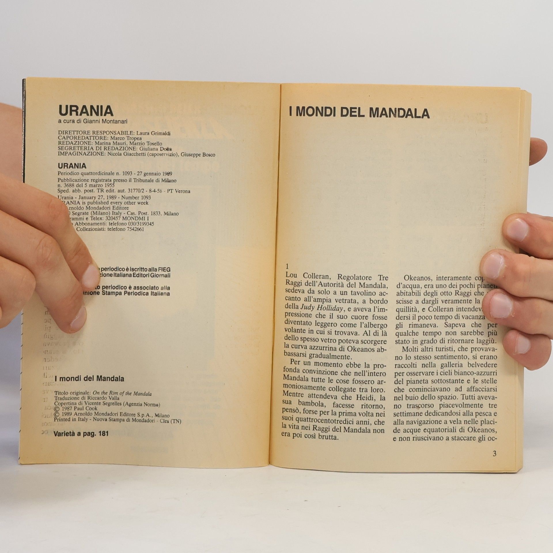 Paul Cook Urania. I mondi del mandala