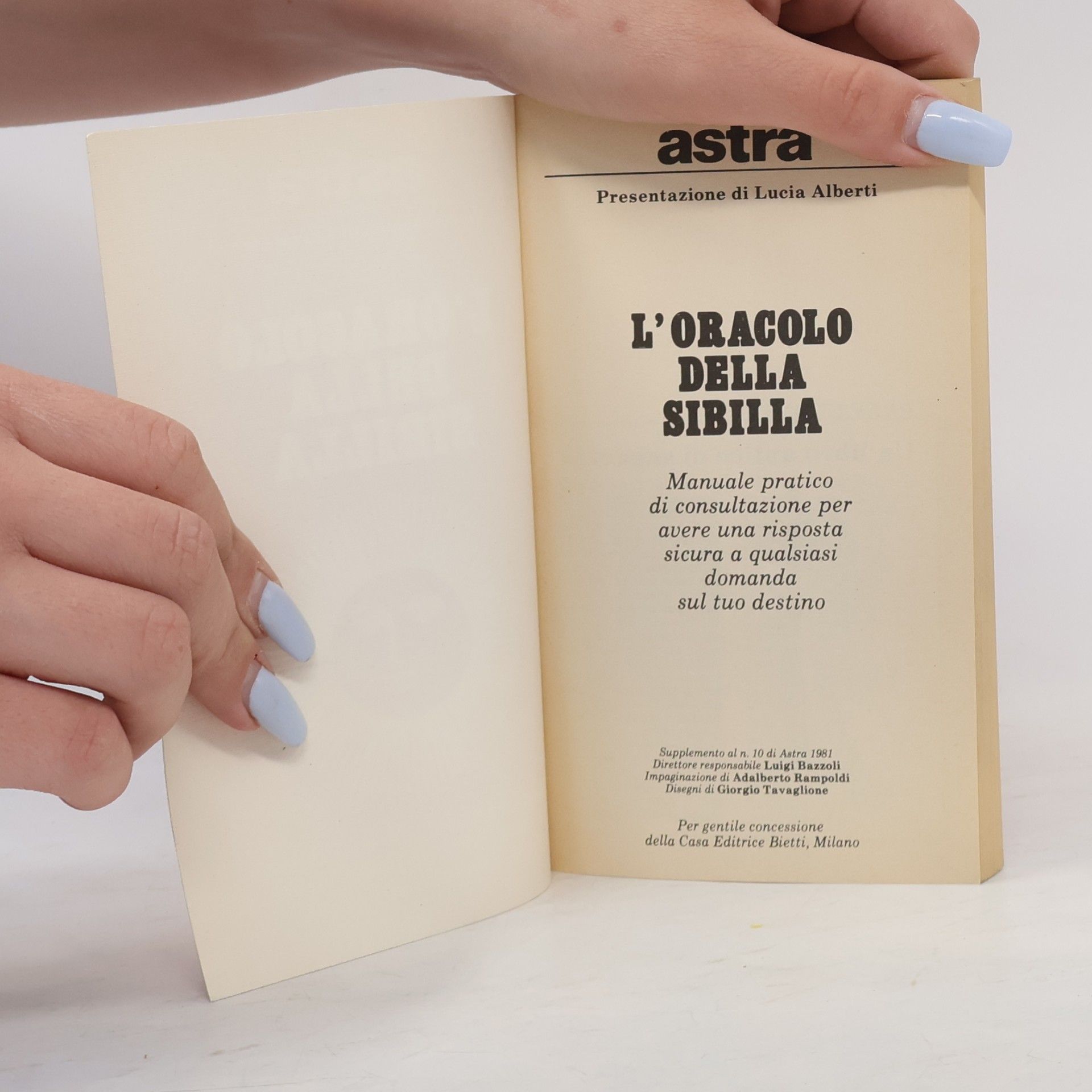 Luciano Alberti L'oracolo della Sibilla