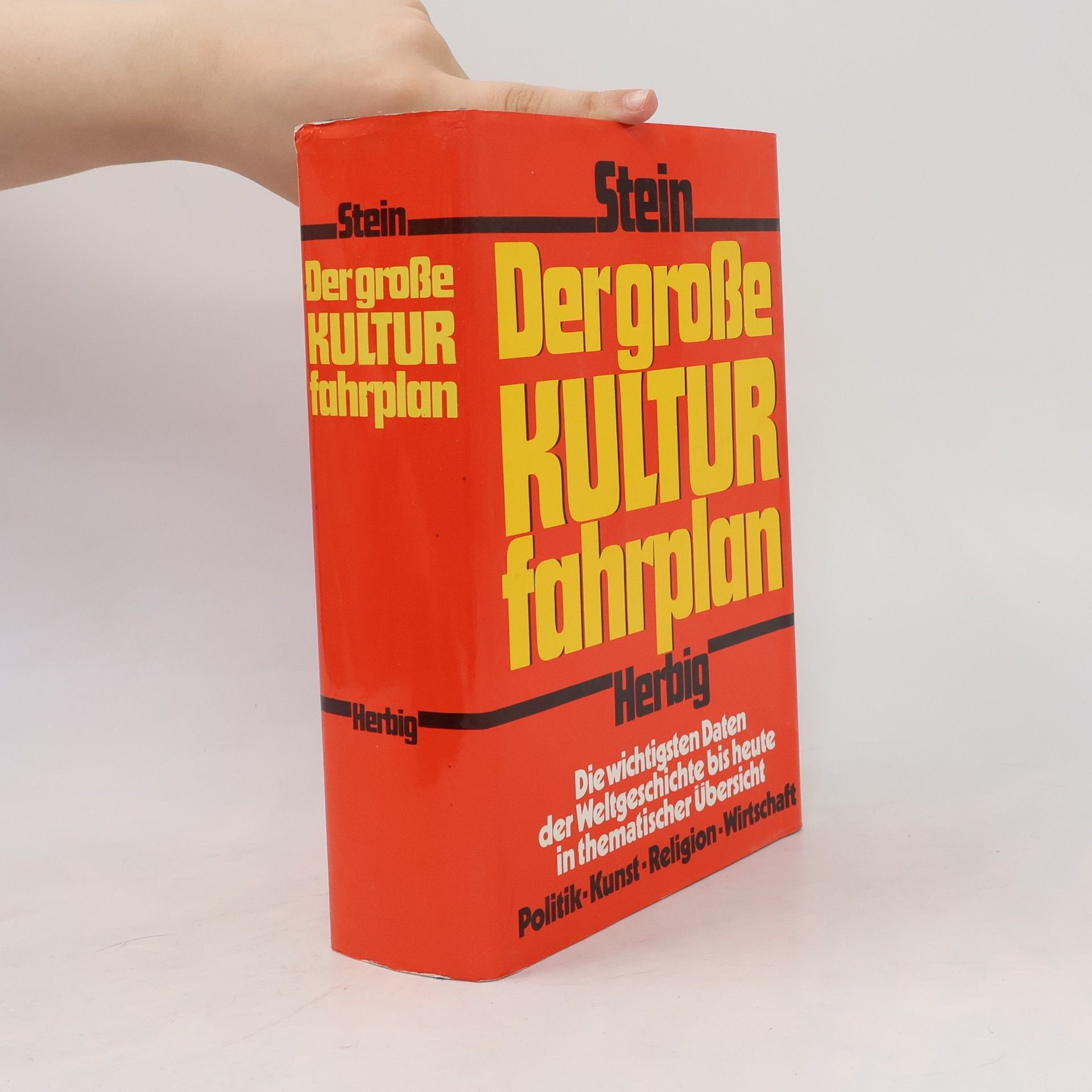 Werner Stein Der grosse Kulturfahrplan