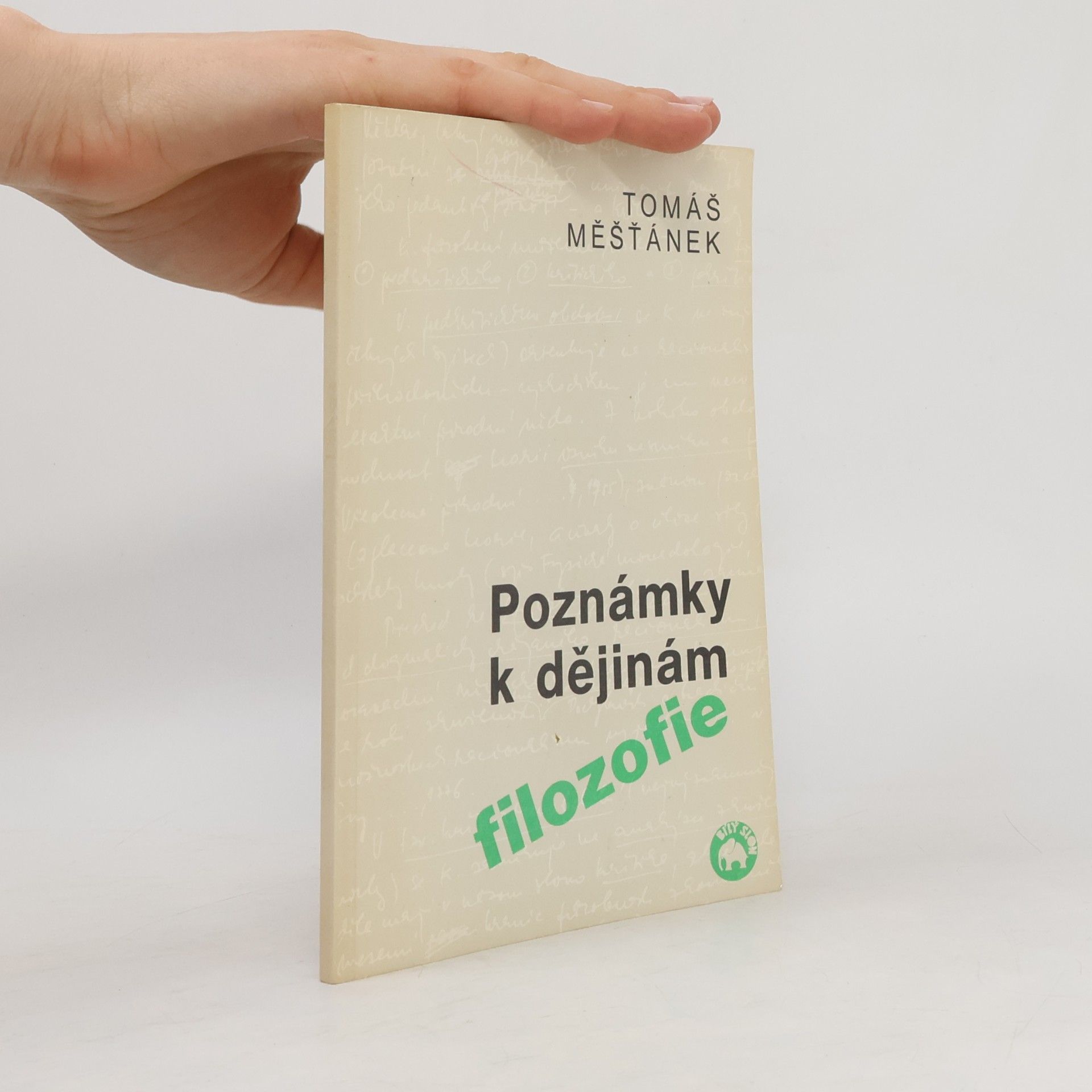 Tomáš Měšťánek Poznámky k dějinám filozofie