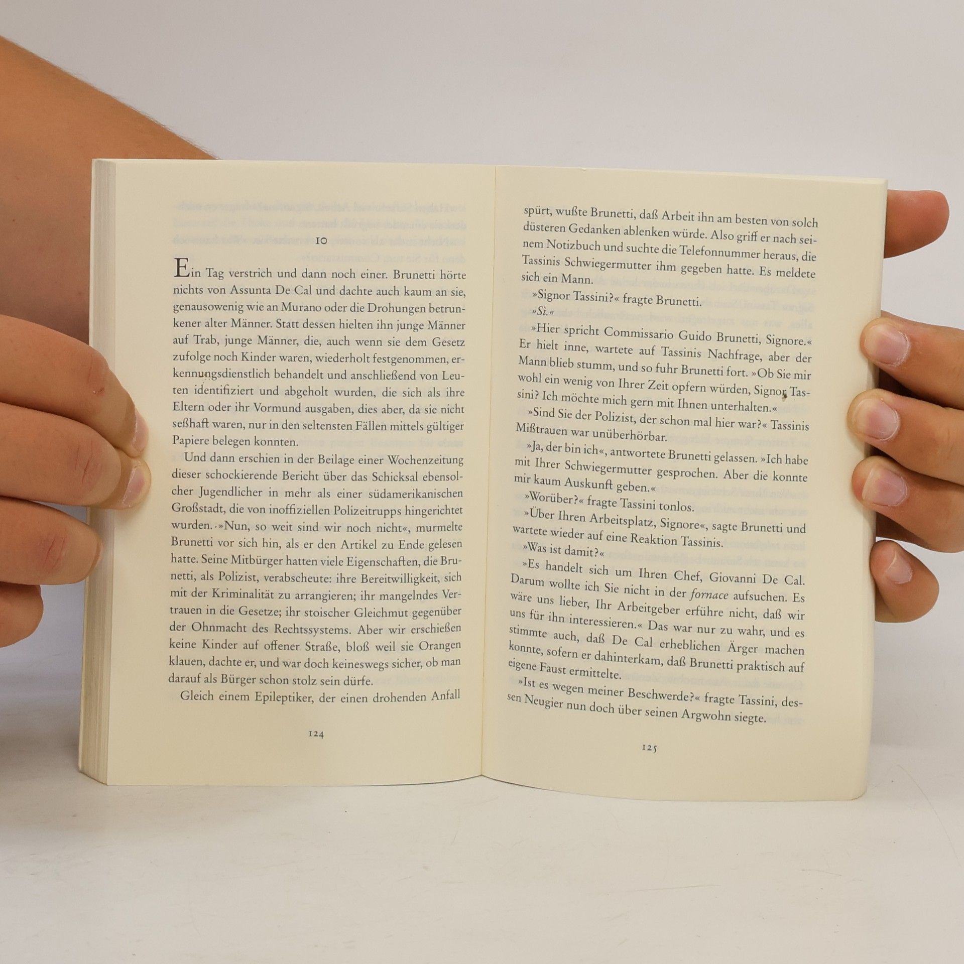 Donna Leon Wie durch ein dunkles Glas