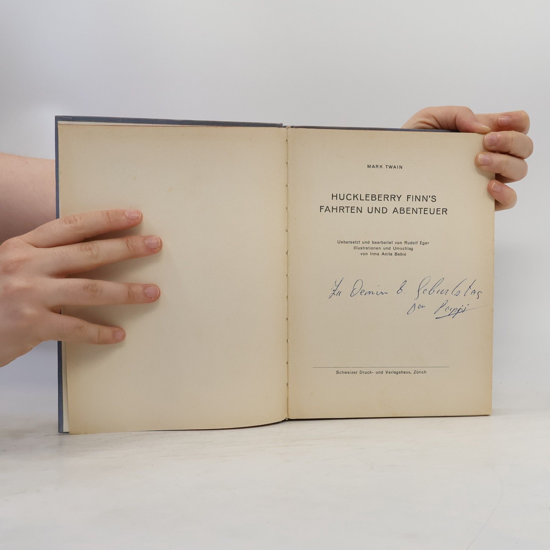Mark Twain Huckleberry Finn’s Fahrten und Abenteuer