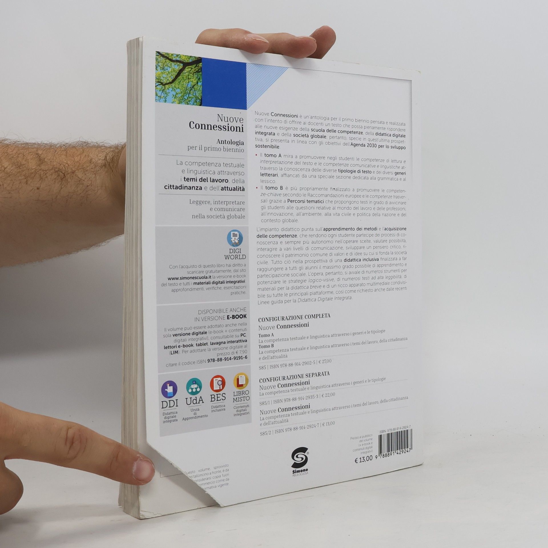Dario Bonifacio Nuove connessioni. Temi del lavoro. Temi dell'attualità e della cittadinanza. Per le scuole superiori. Con e-book. Con espansione online