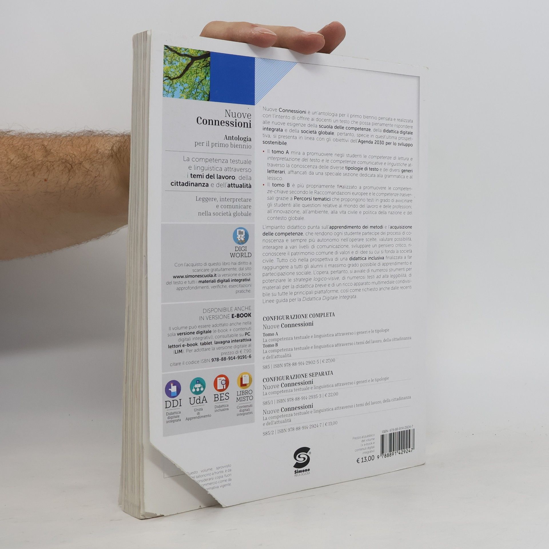 Dario Bonifacio Nuove connessioni. Temi del lavoro. Temi dell'attualità e della cittadinanza. Per le scuole superiori. Con e-book. Con espansione online