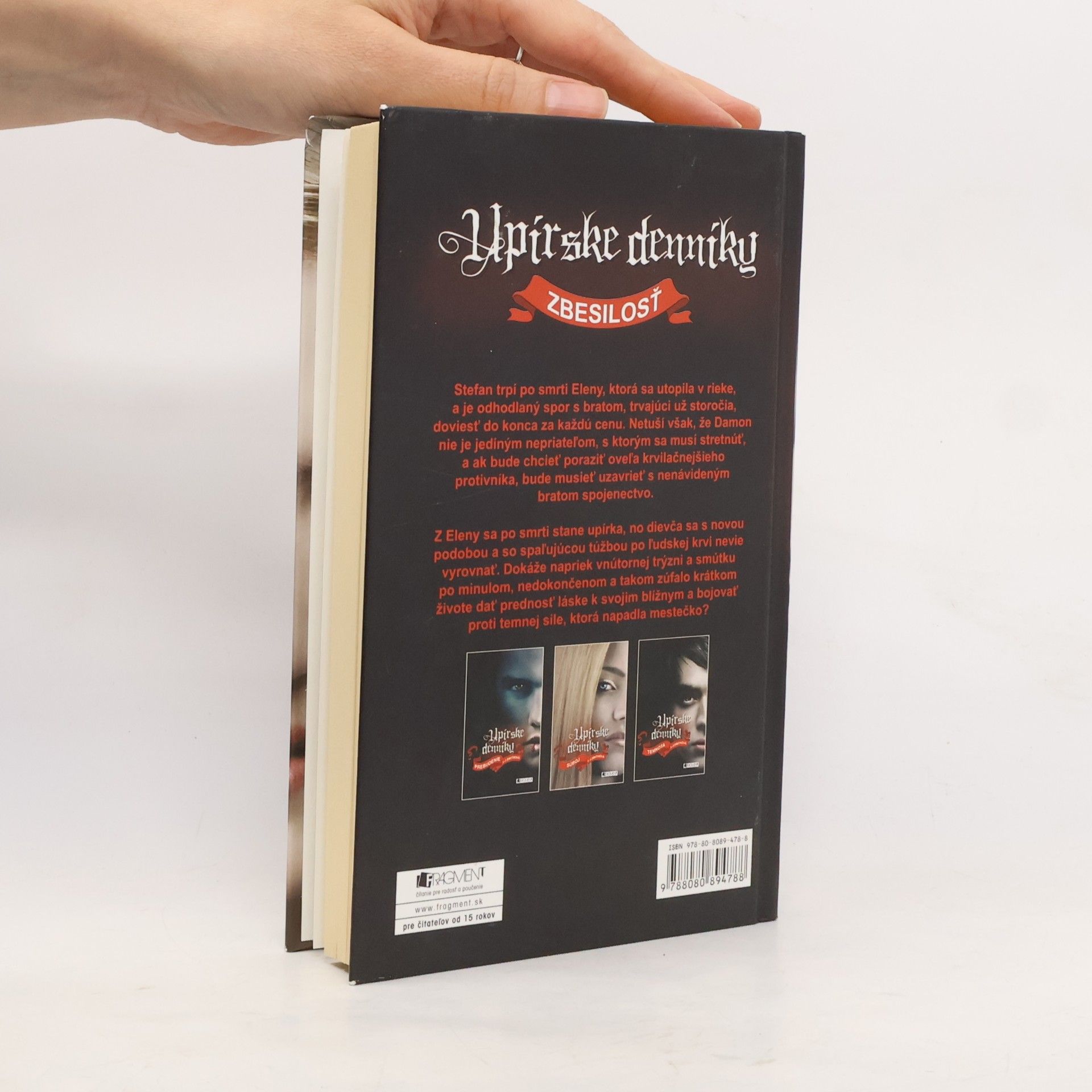 Lisa J. Smith Upírske denníky 3: Zbesilosť