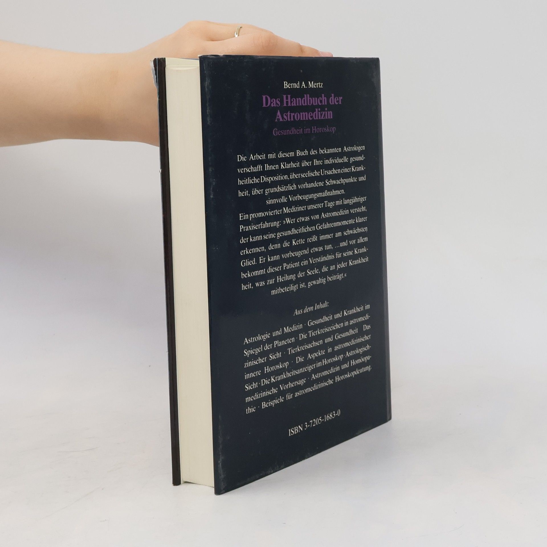 Bernd A. Mertz Das Handbuch der Astromedizin