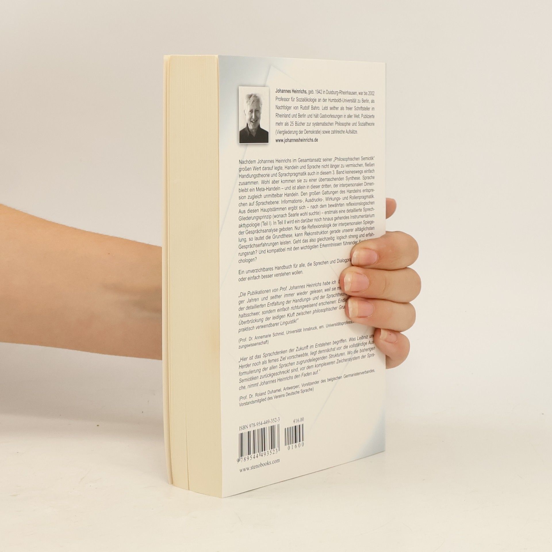 Johannes Heinrichs Sprache - 3: Die Handlungsdimension
