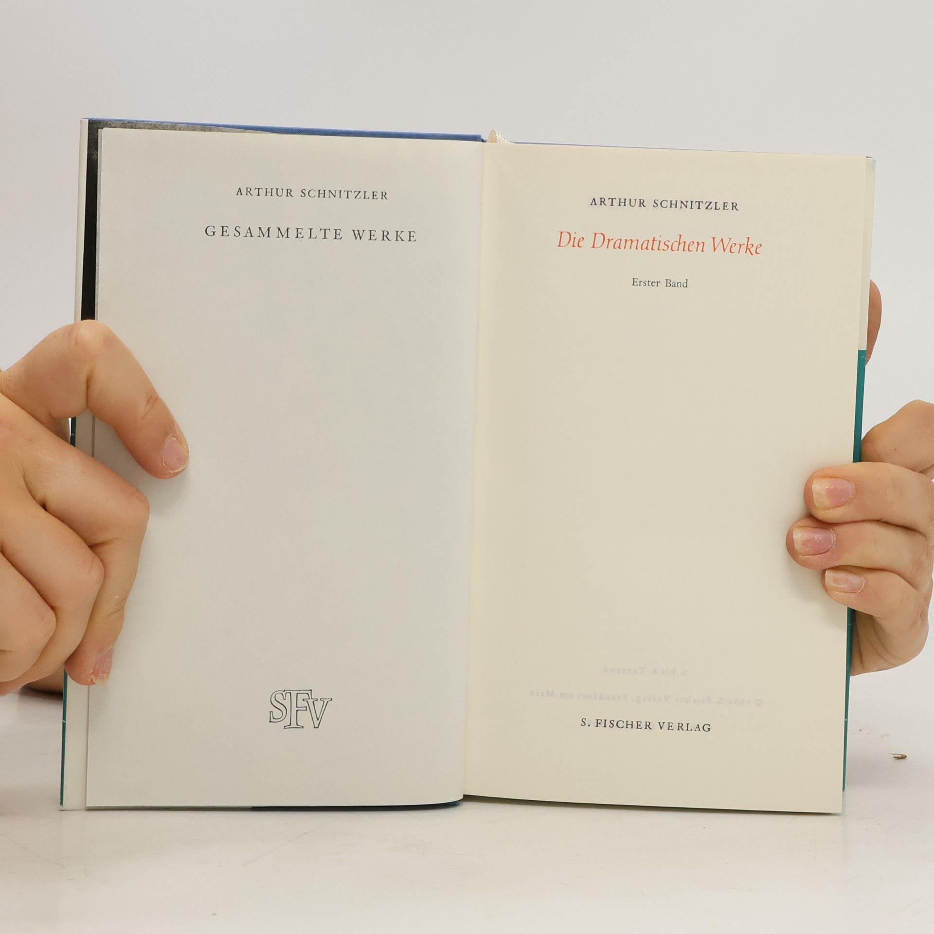 Arthur Schnitzler Gesammelte Werke