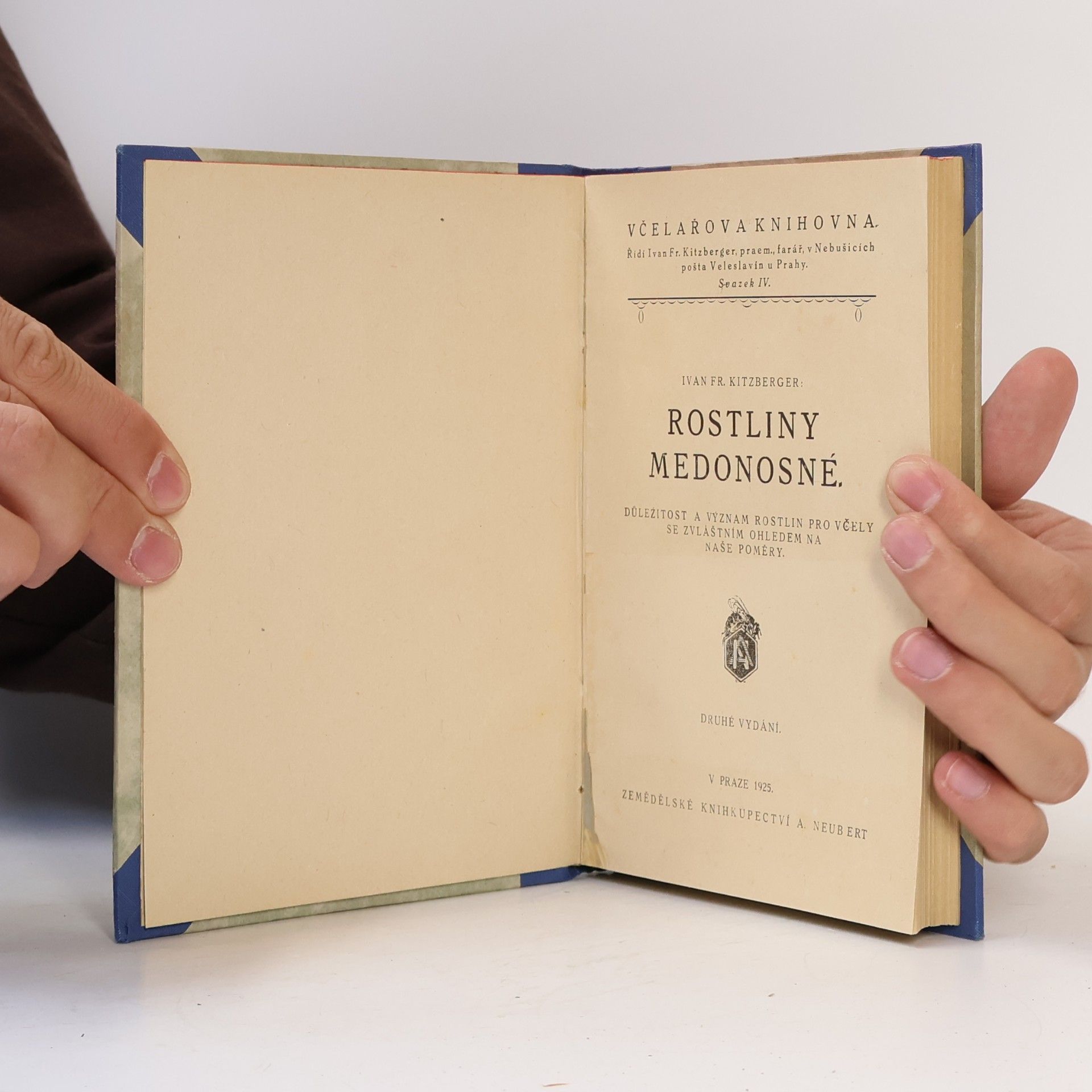Ivan František Kitzberger Rostliny medonosné