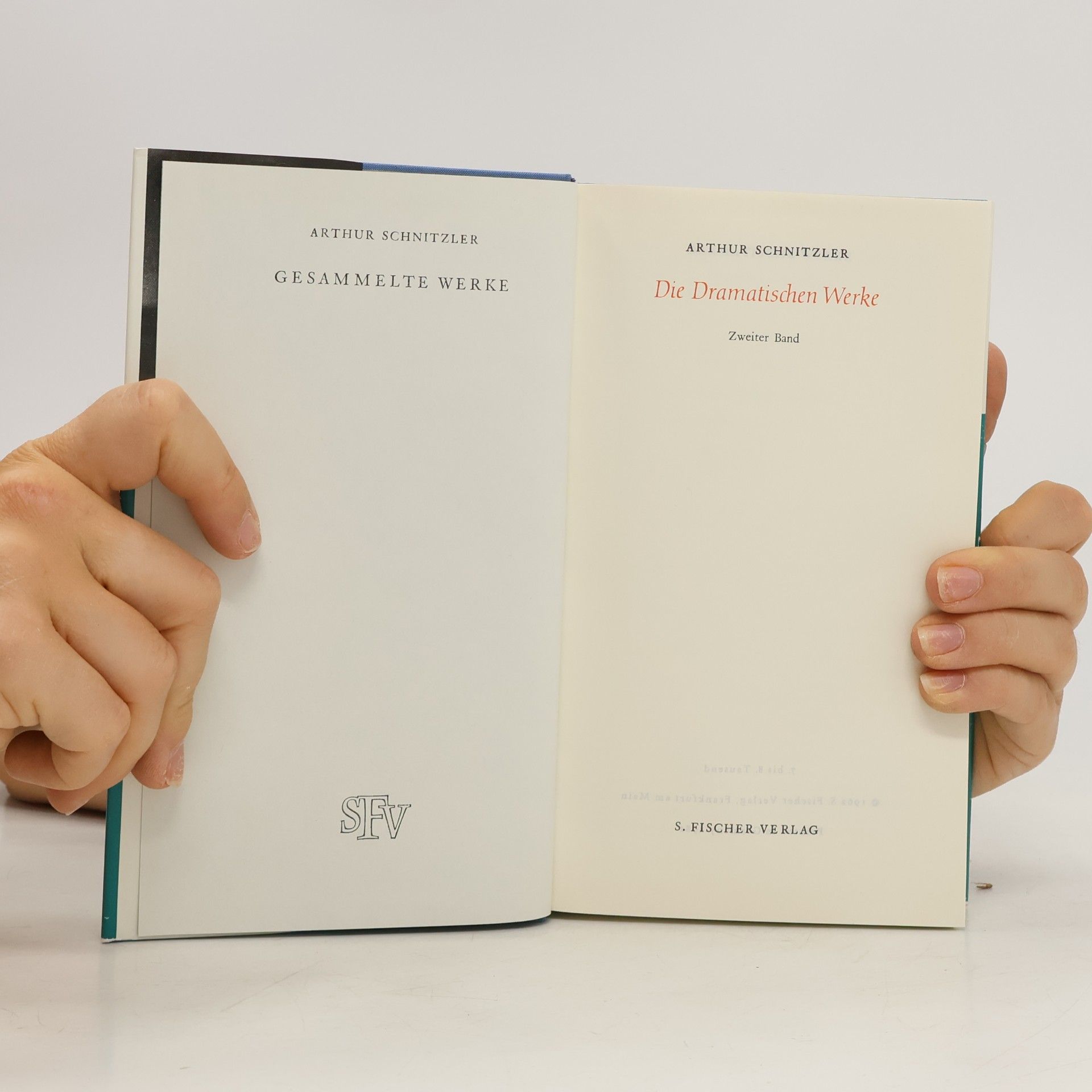 Arthur Schnitzler Die Dramatischen Werke 2