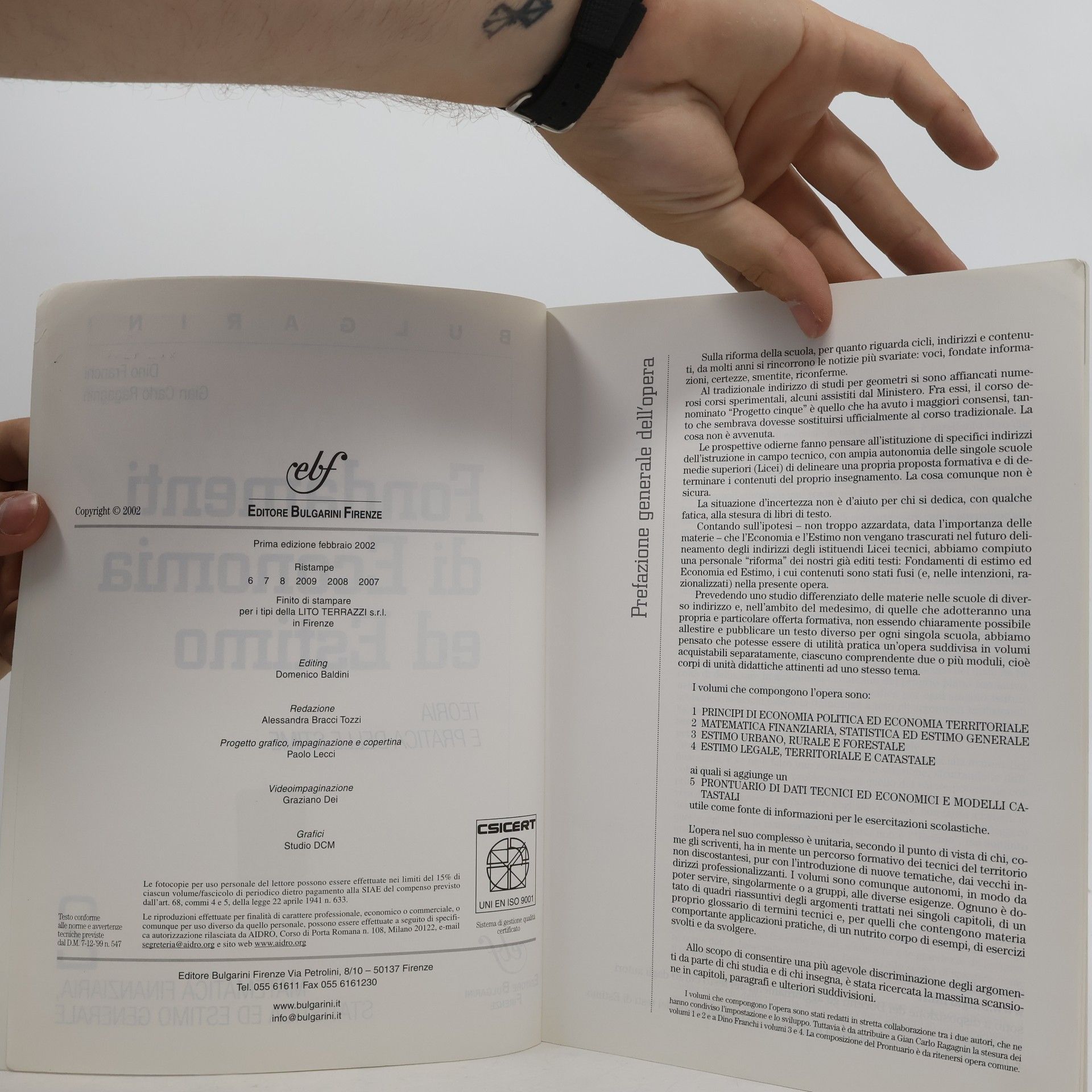 Dino Franchi Teoria e pratica delle stime - 2: Fondamenti di economia ed estimo