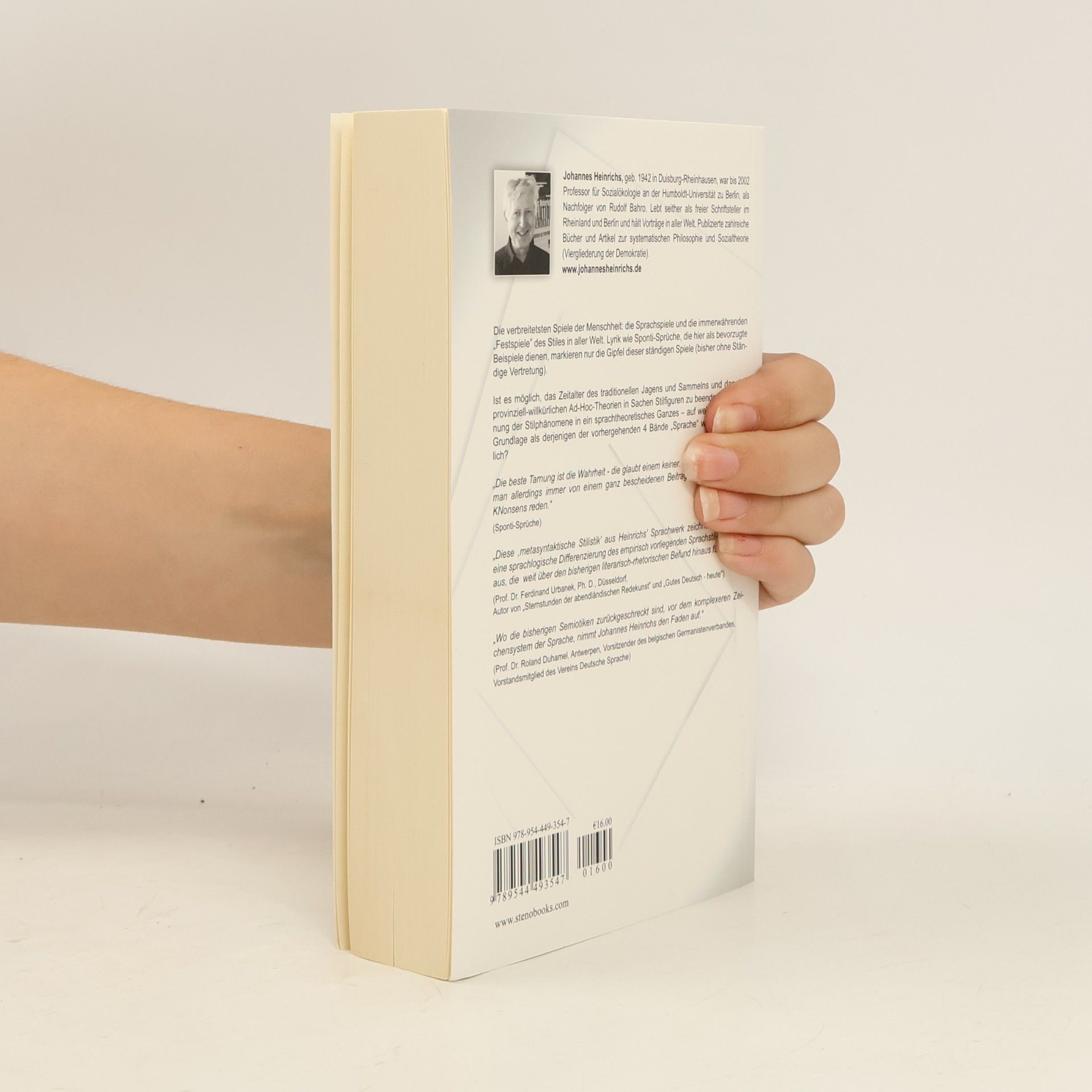 Johannes Heinrichs Sprache: Stilistik 5