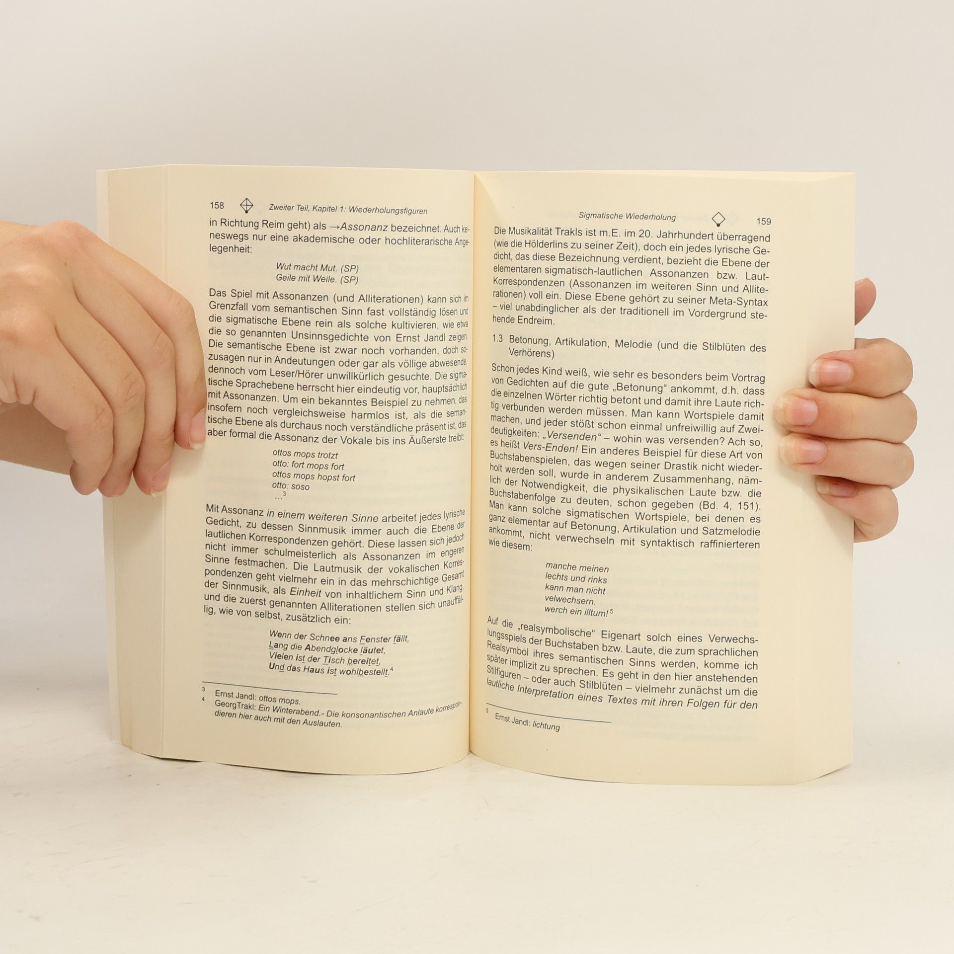 Johannes Heinrichs Sprache: Stilistik 5