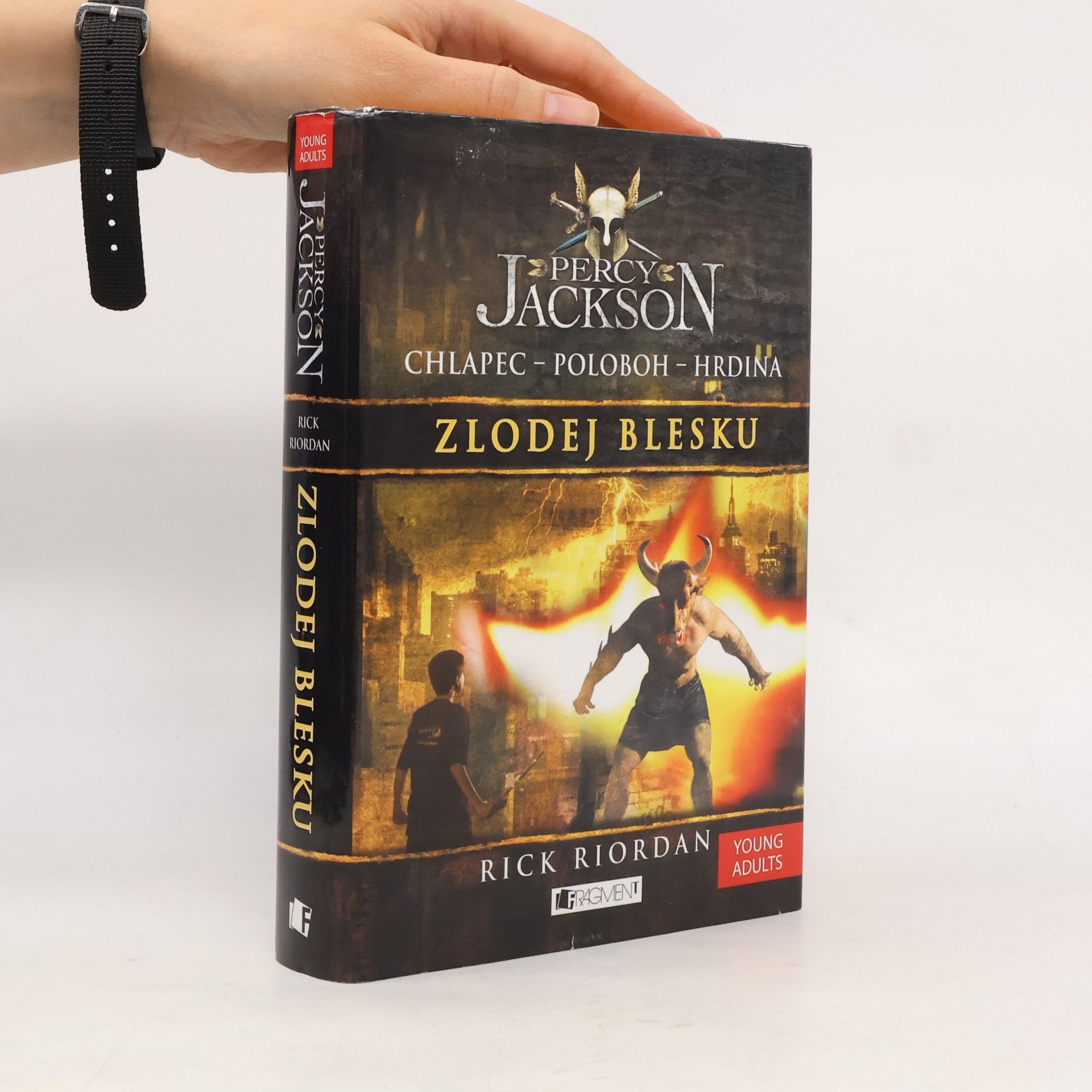 Rick Riordan Percy Jackson: Zlodej blesku