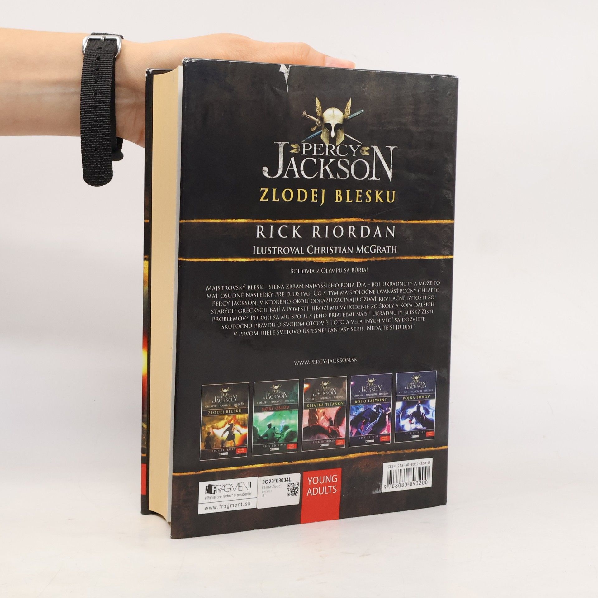 Rick Riordan Percy Jackson: Zlodej blesku