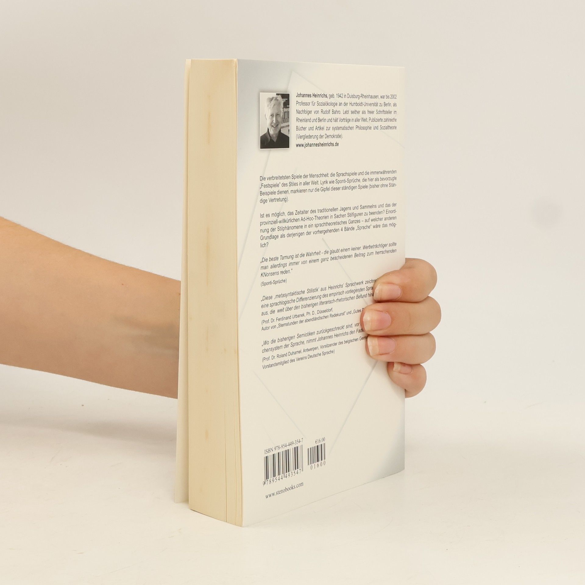 Johannes Heinrichs Sprache: Stilistik 5