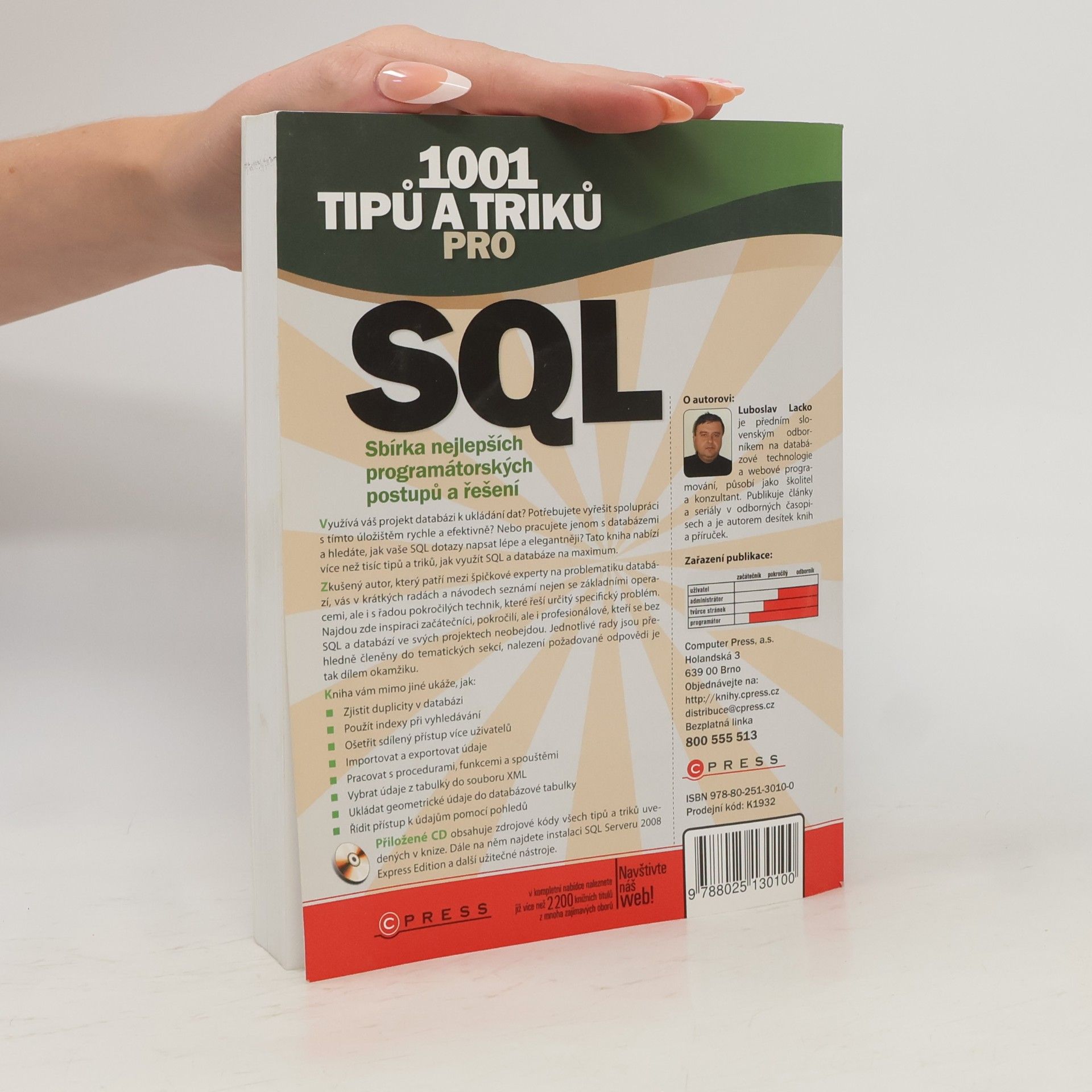 Ľuboslav Lacko 1001 tipů a triků pro SQL