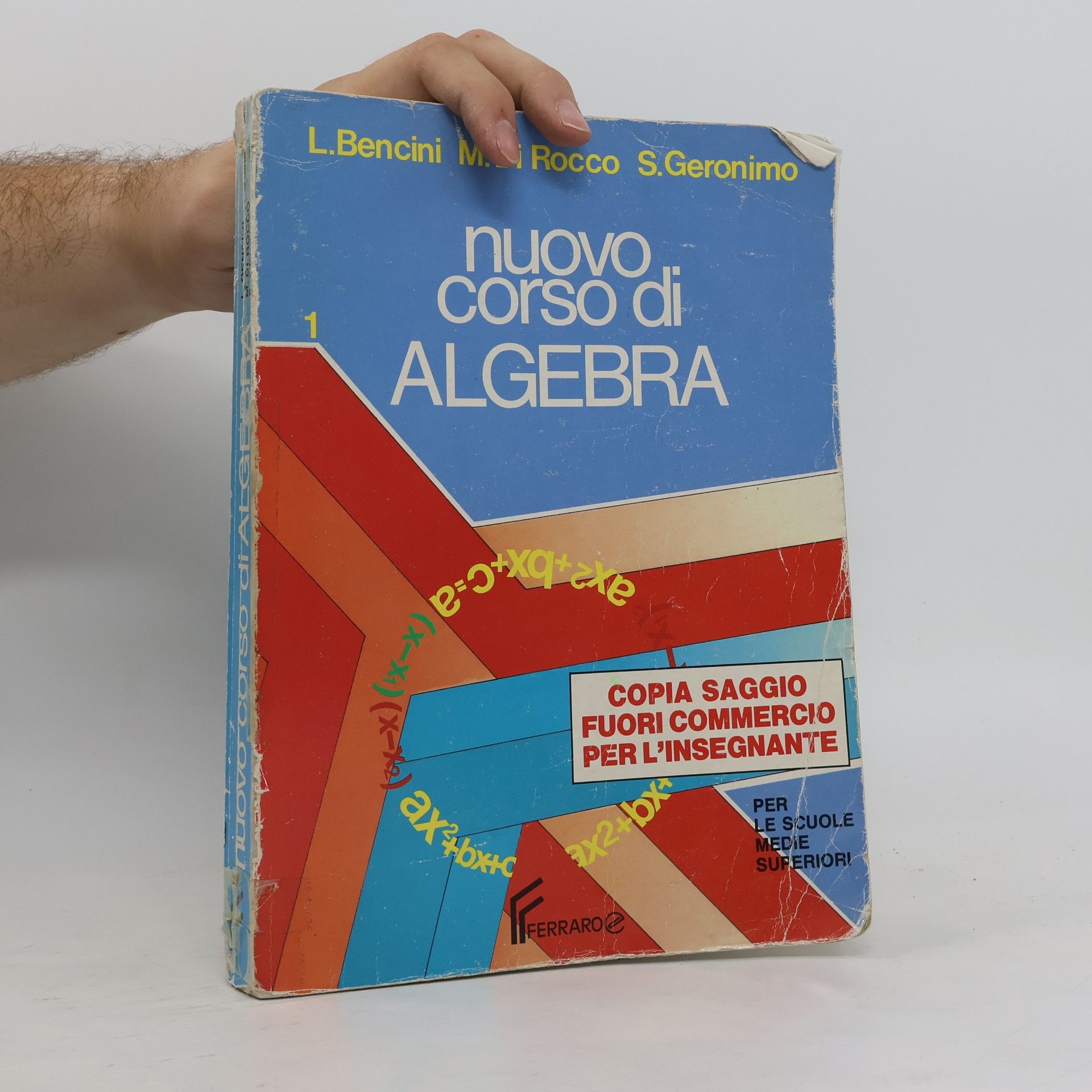 Maurizio Di Rocco Nuovo corso di algebra. Per il biennio