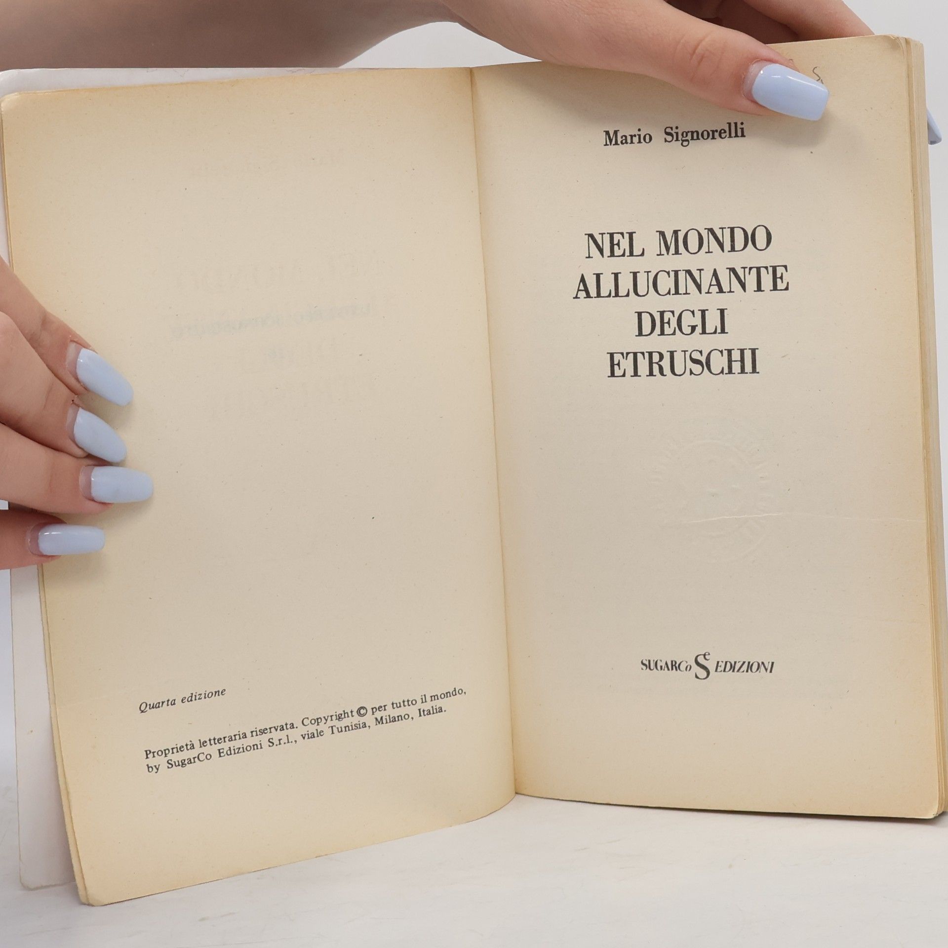 Mario Signorelli Nel Mondo Allucinante degli Etruschi