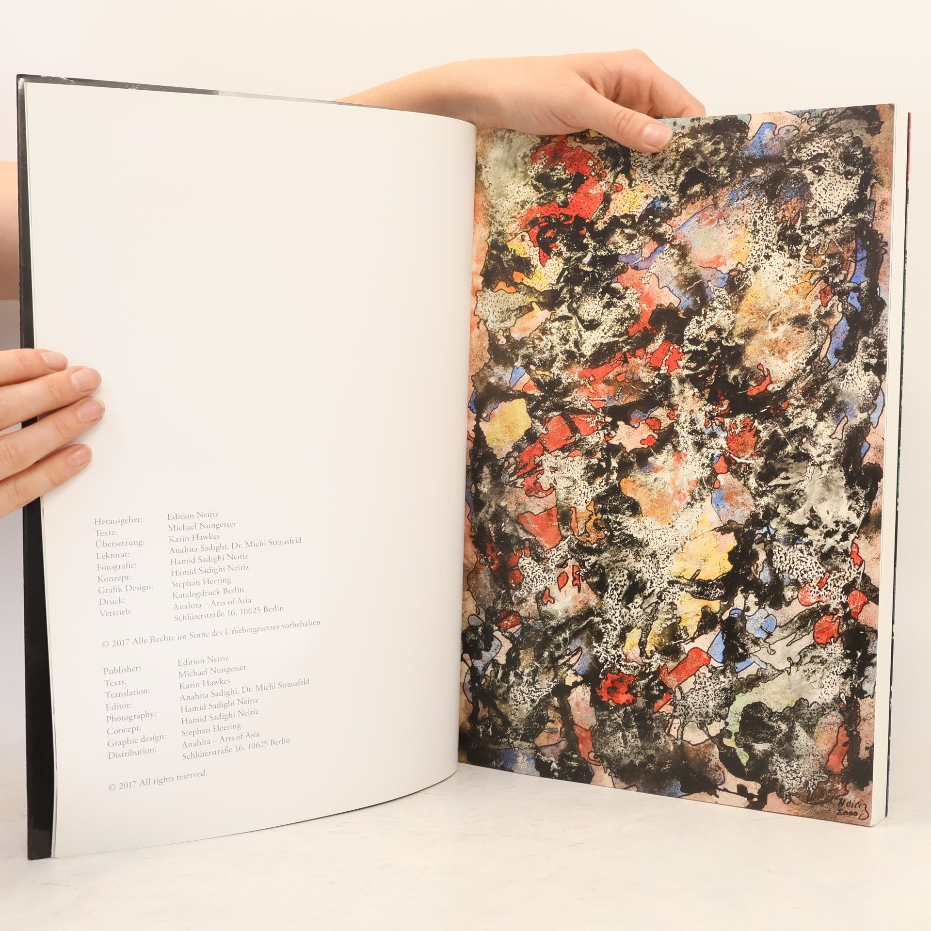 Hamid Sadighi Neiriz Kunst und das unsichtbare