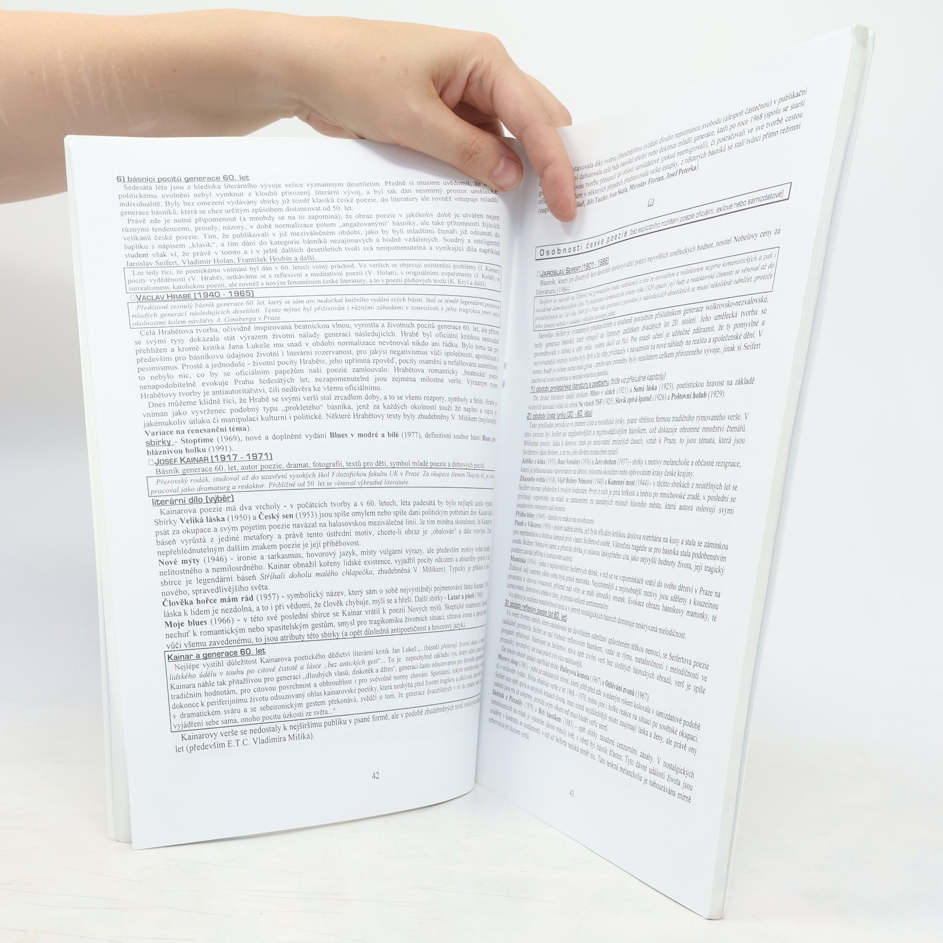 Vladimír Prokop Přehled české literatury 20. století
