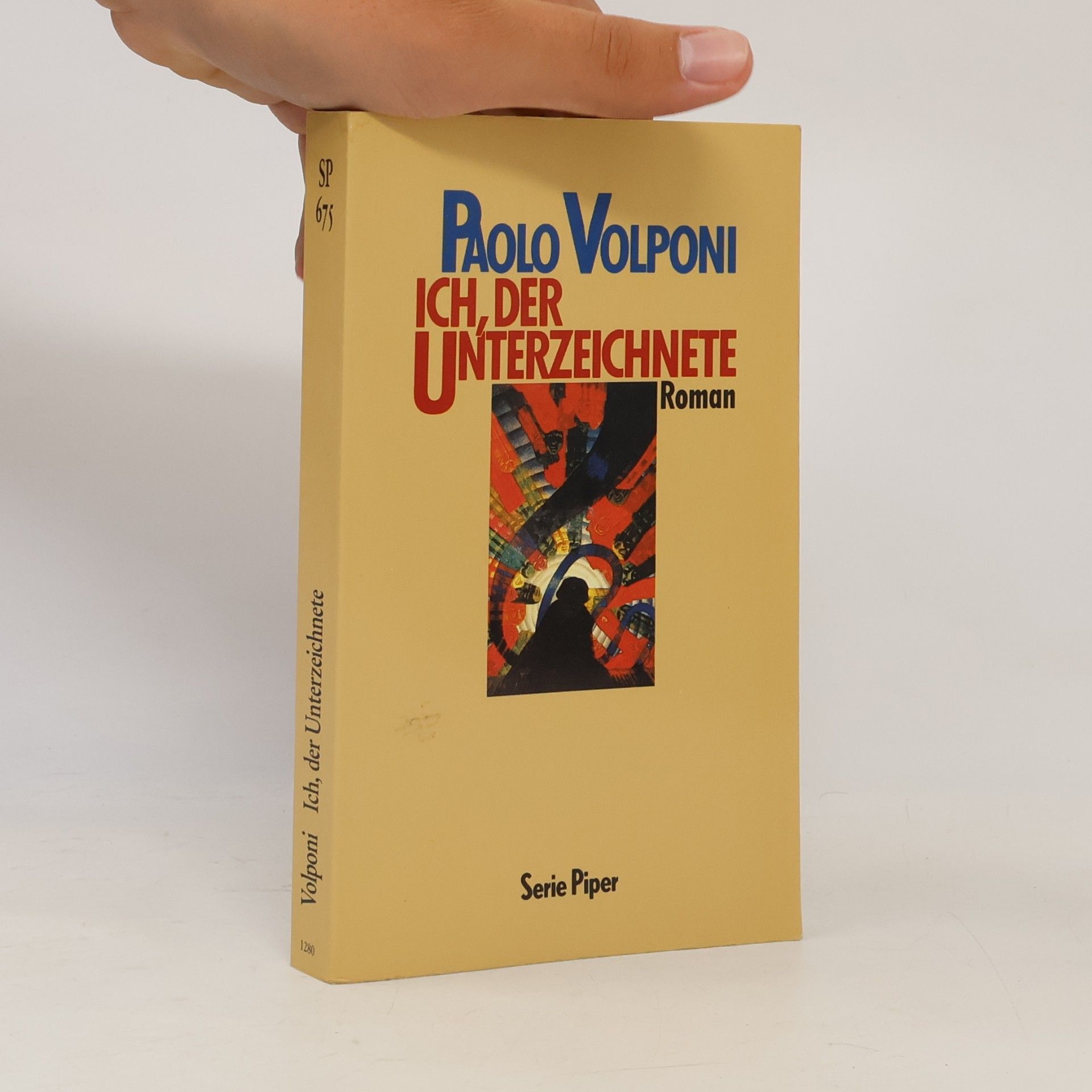 Paolo Volponi Ich, der Unterzeichnete