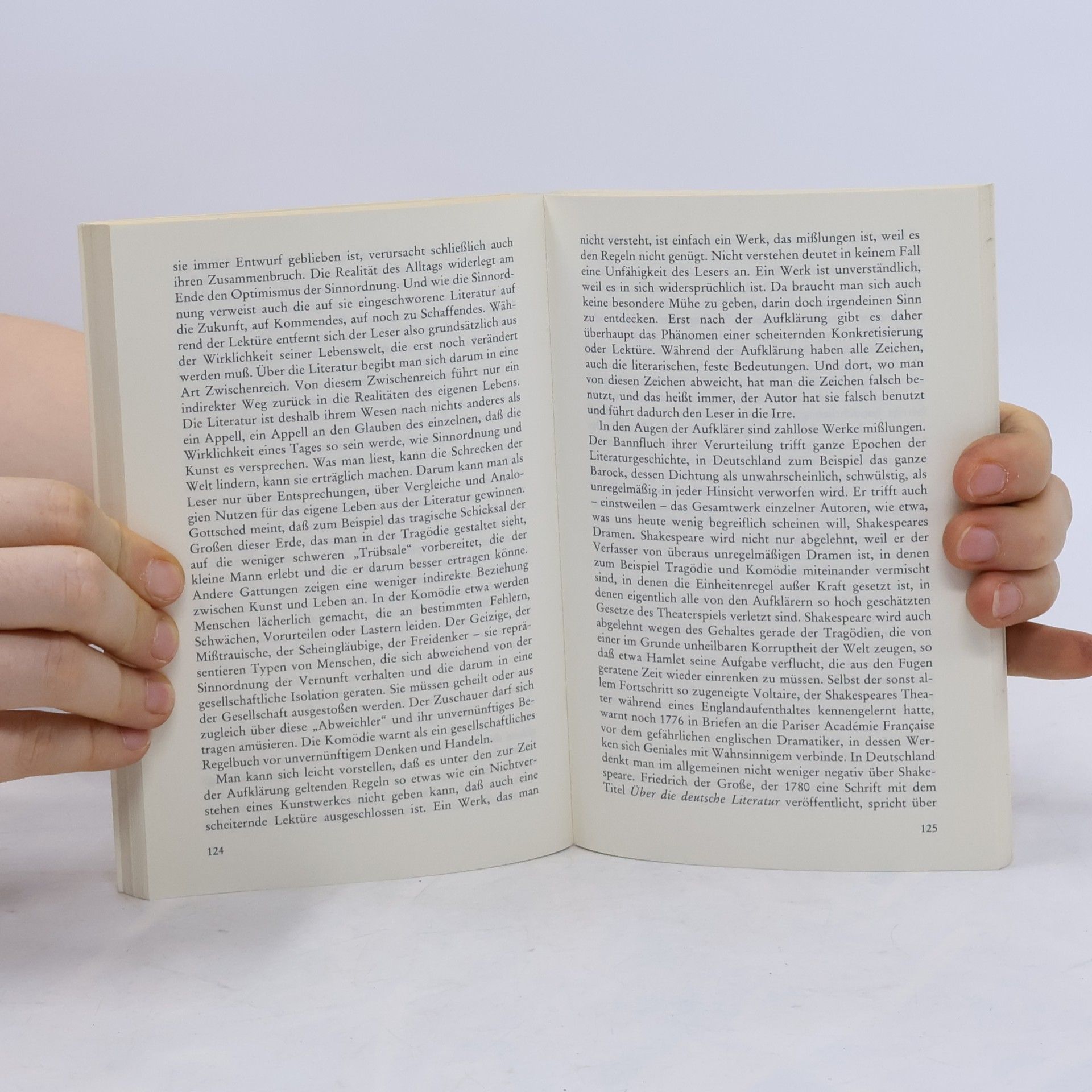 Horst Steinmetz Moderne Literatur lesen