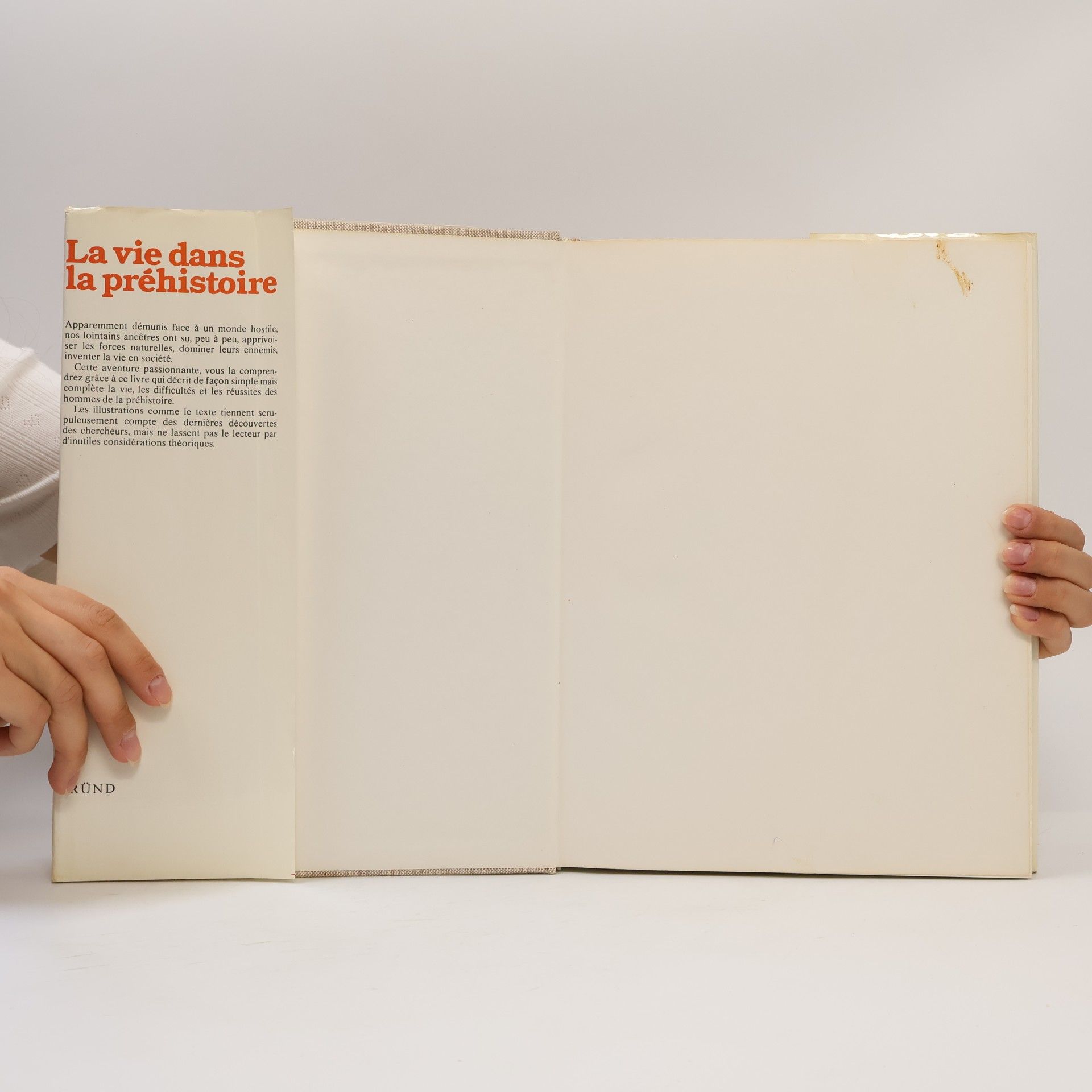 Karel Sklenář La vie dans la préhistoire