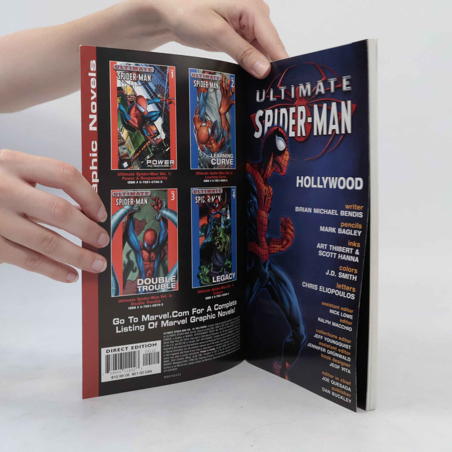 Brian Michael Bendis Ultimate Spider-Man Vol. 10