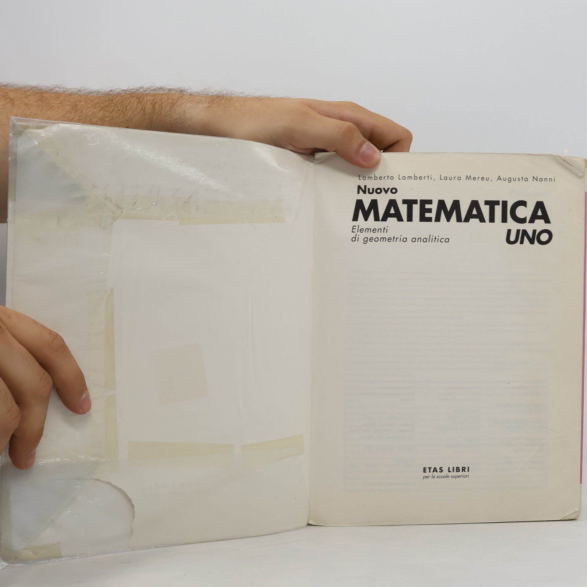 Lamberto Lamberti Nuovo matematica uno. Per il liceo scientifico