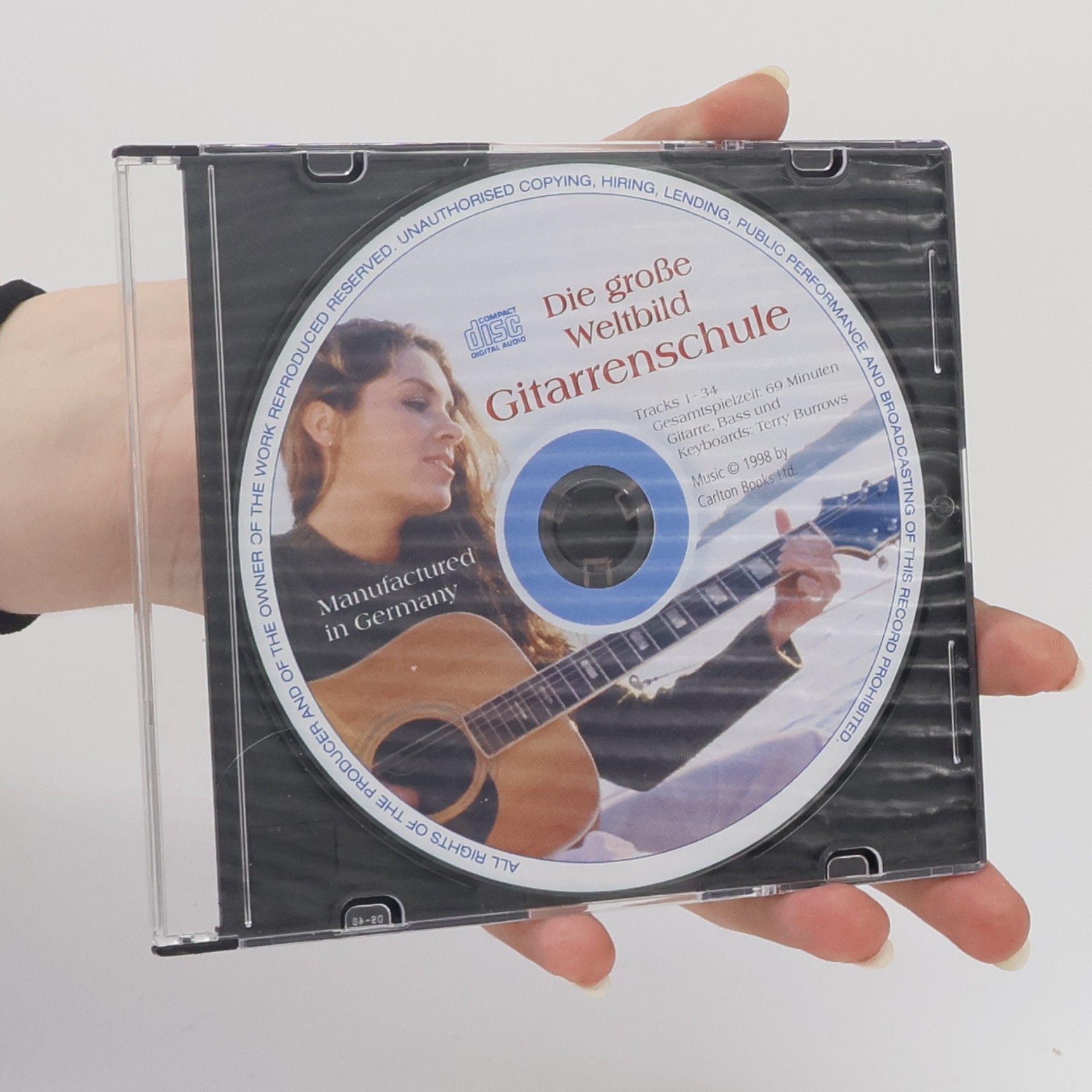 Terry Burrows Die grosse Weltbild Gitarrenschule