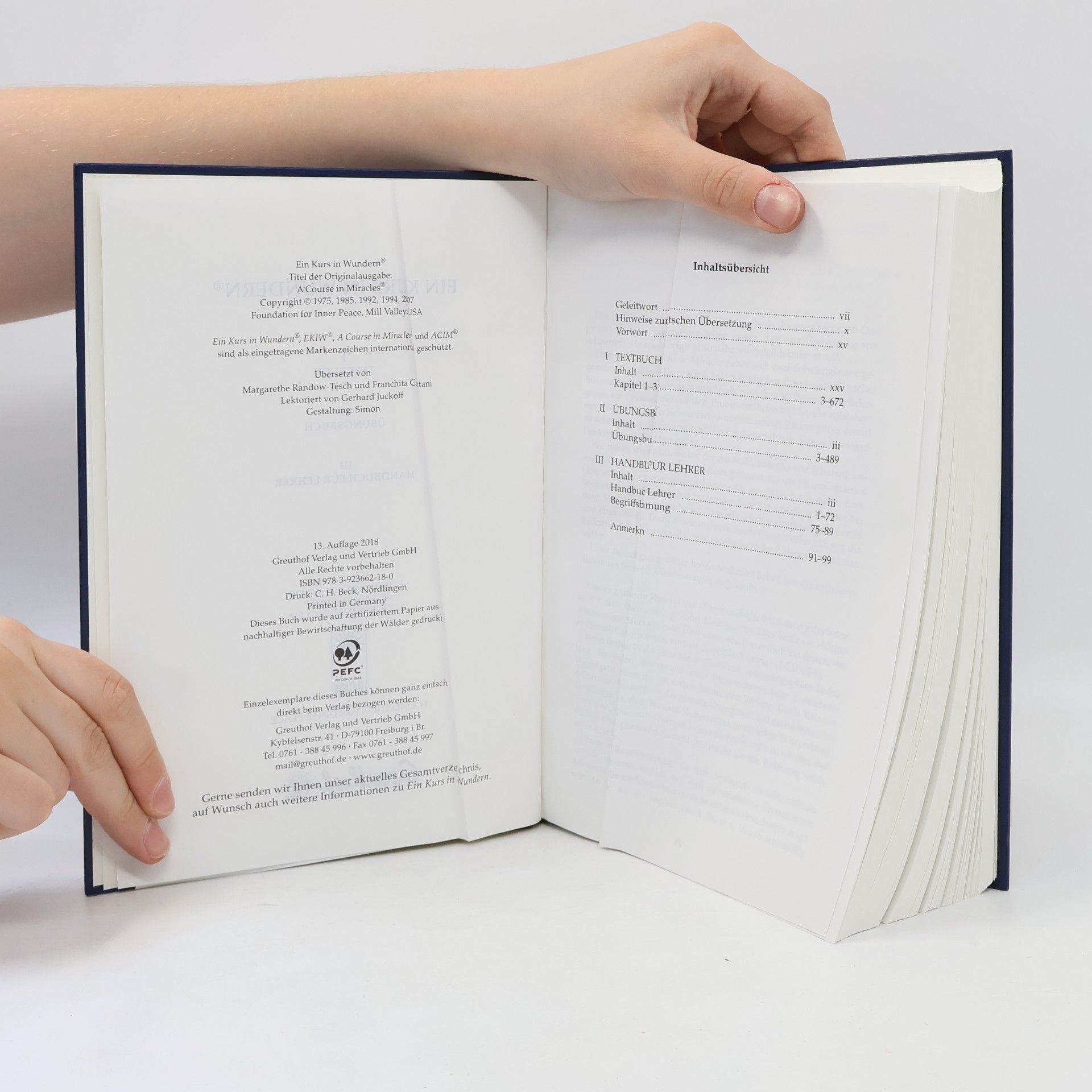 Autorenkollektiv Ein Kurs in Wundern