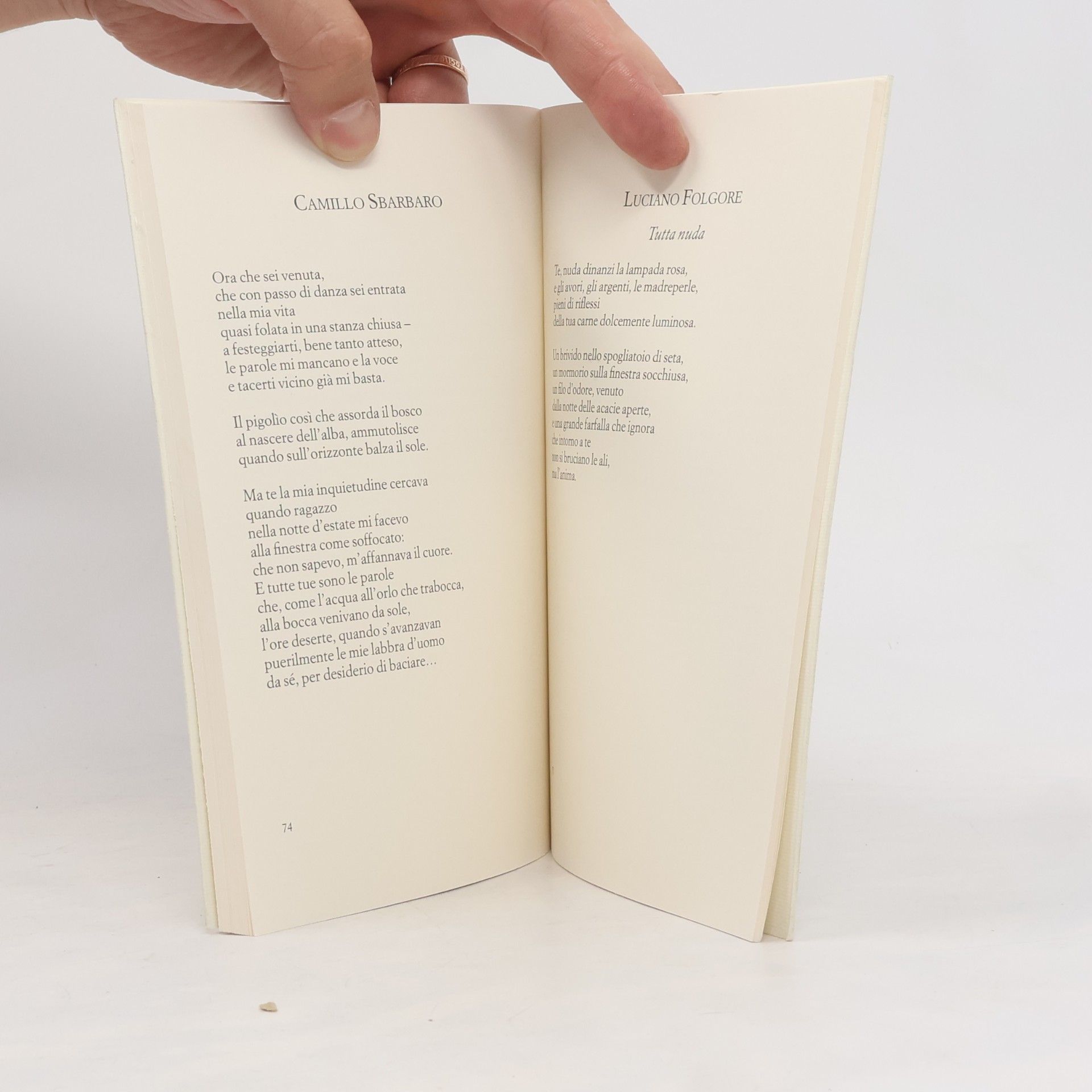 Collectif d'auteurs Poesie d'amore del Novecento
