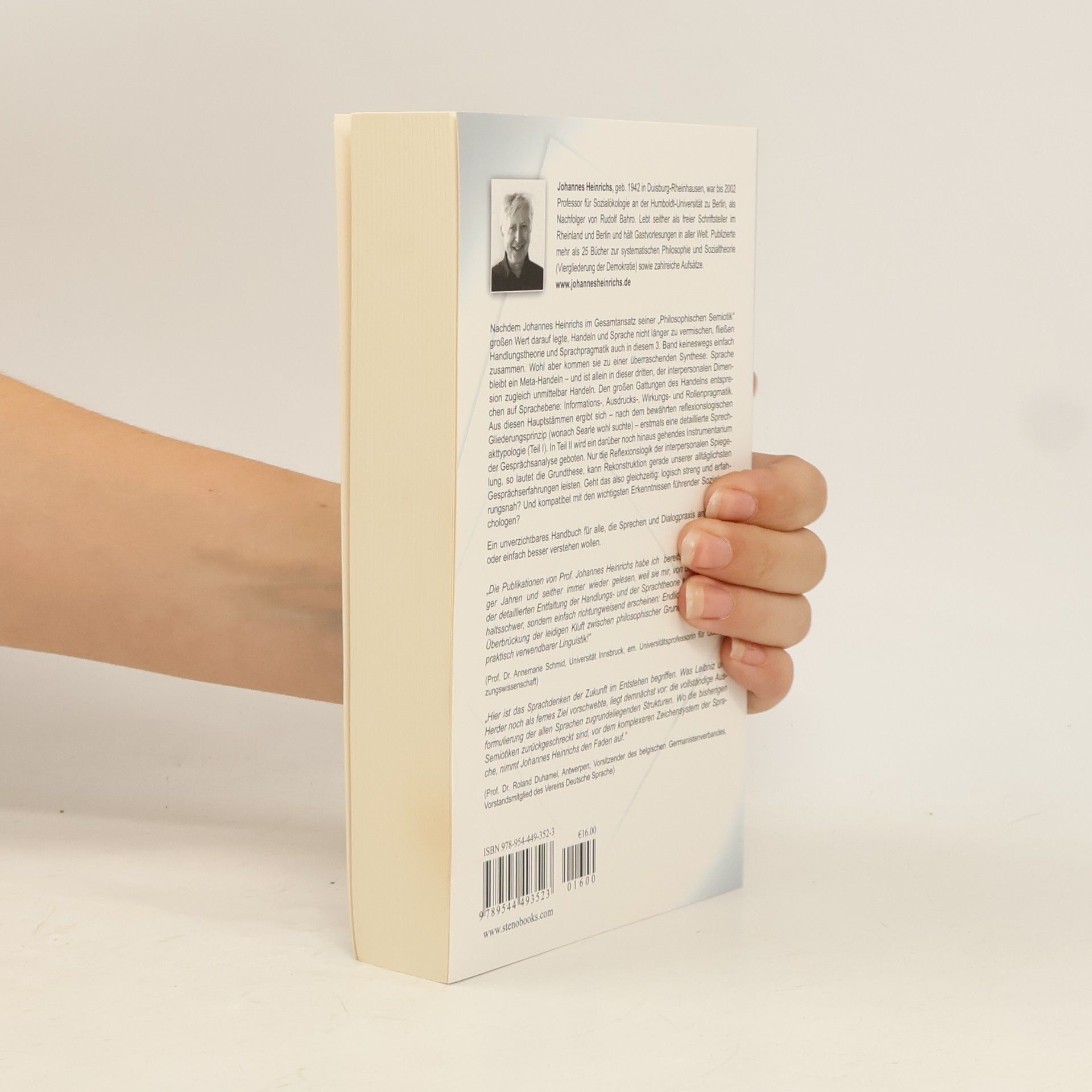 Johannes Heinrichs Sprache - 3: Die Handlungsdimension