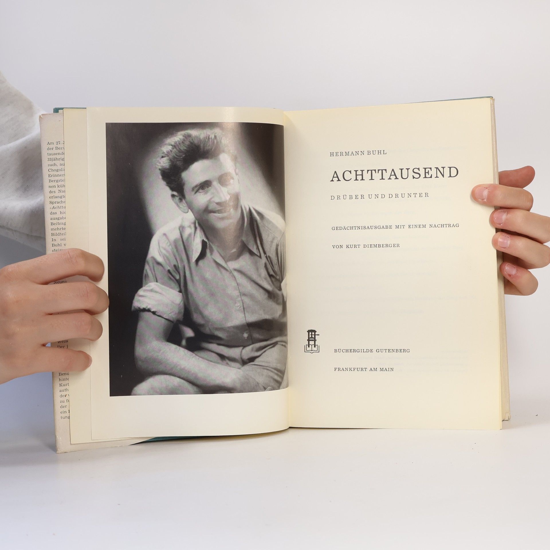 Hermann Buhl Achttausend drüber und drunter