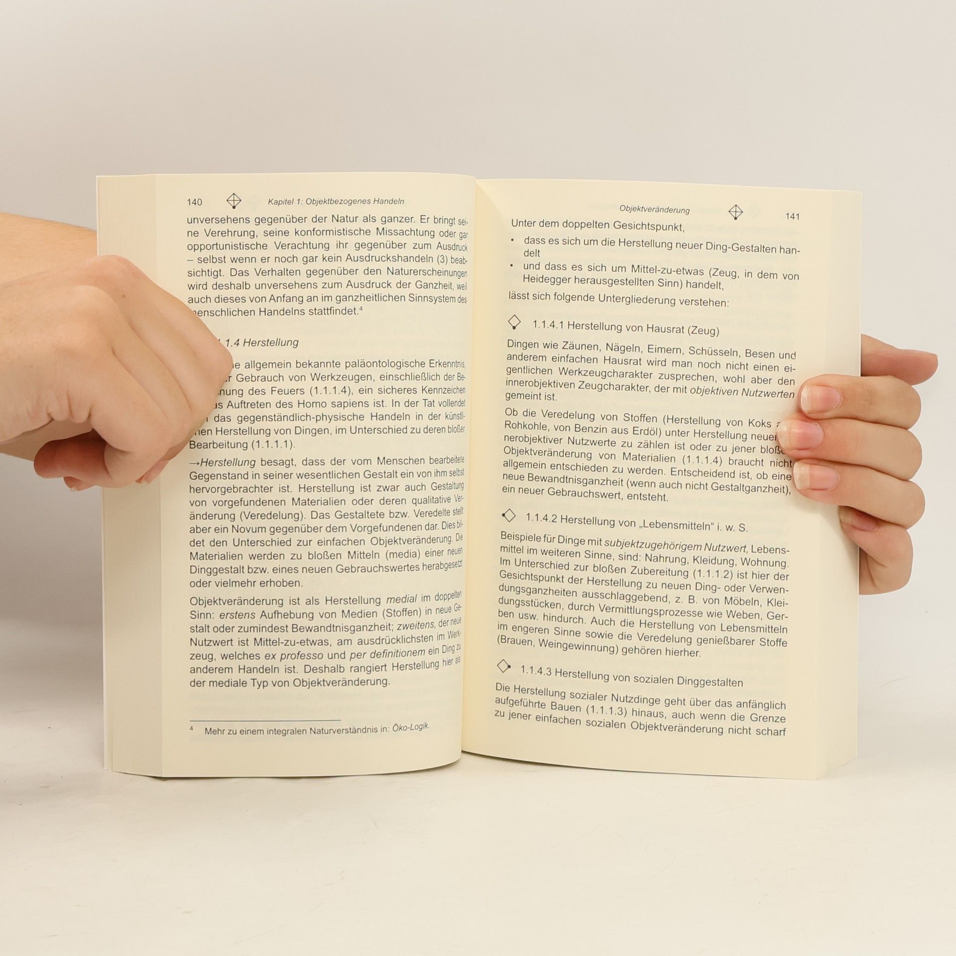 Johannes Heinrichs Handlungen. Das periodische System der Handlungsarten; philosophische Semiotik Teil I