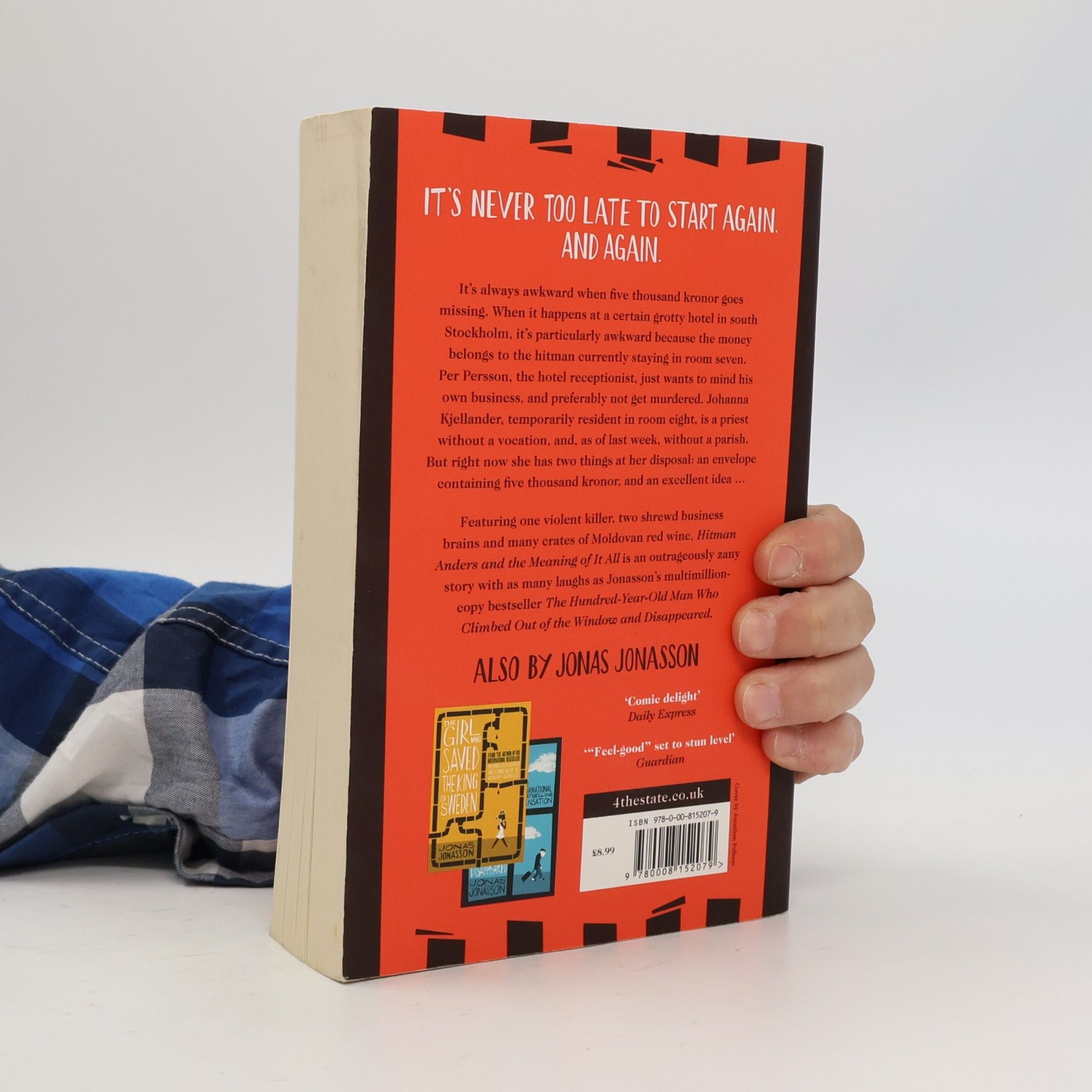 Jonas Jonasson Hitman Anders and the meaning of it all