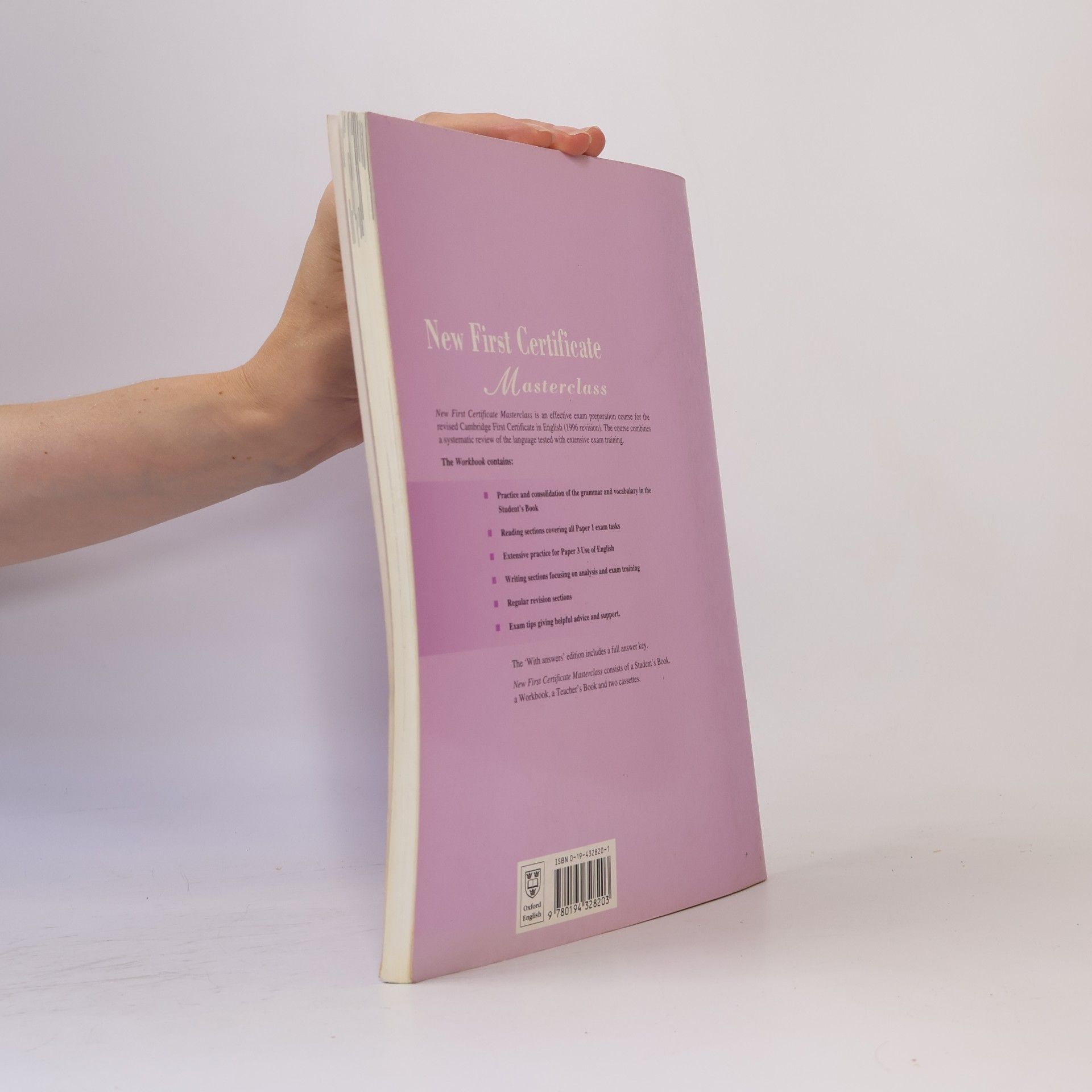 Simon Haines New First Certificate Masterclass. Workbook