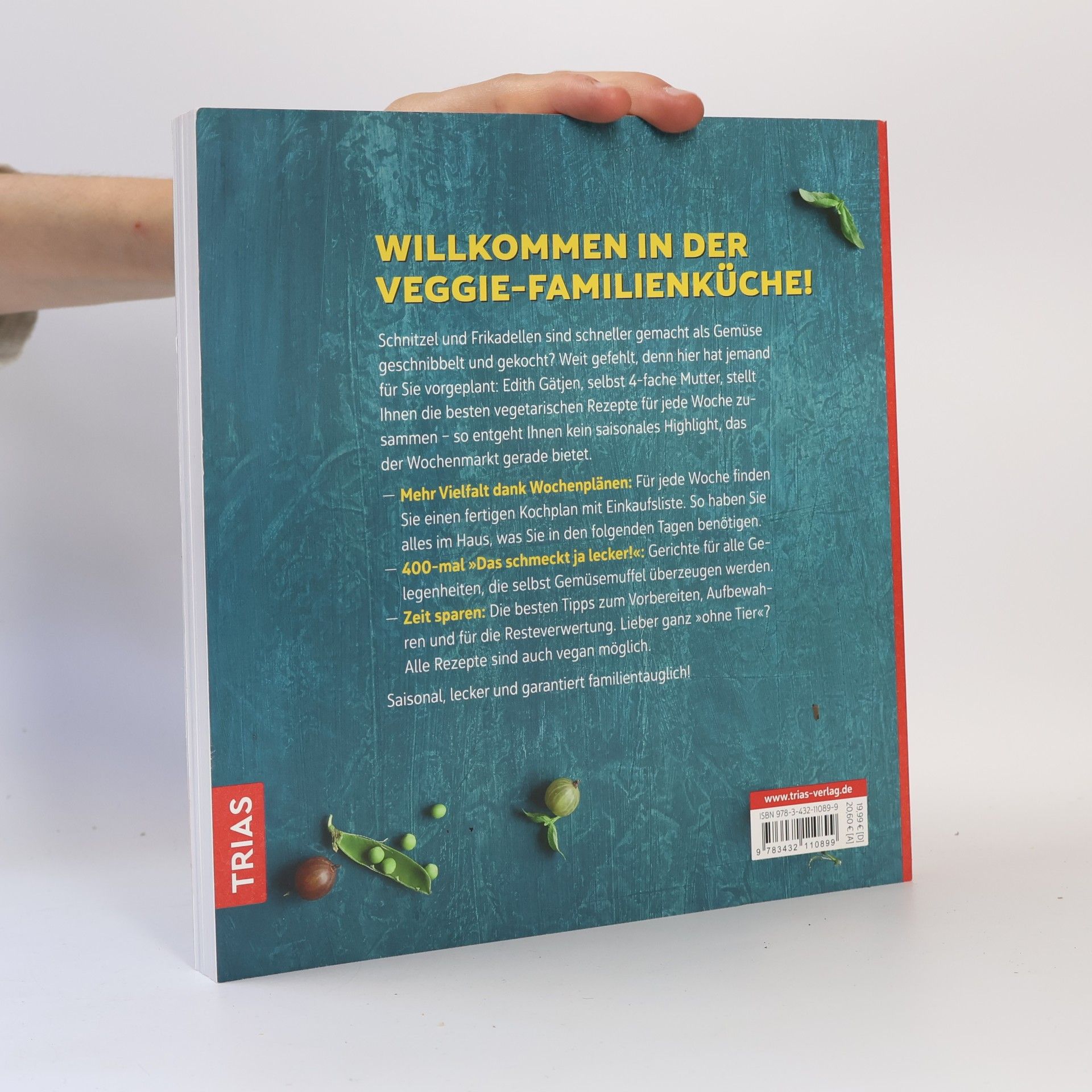 Edith Gätjen Das geniale Familienkochbuch vegetarisch