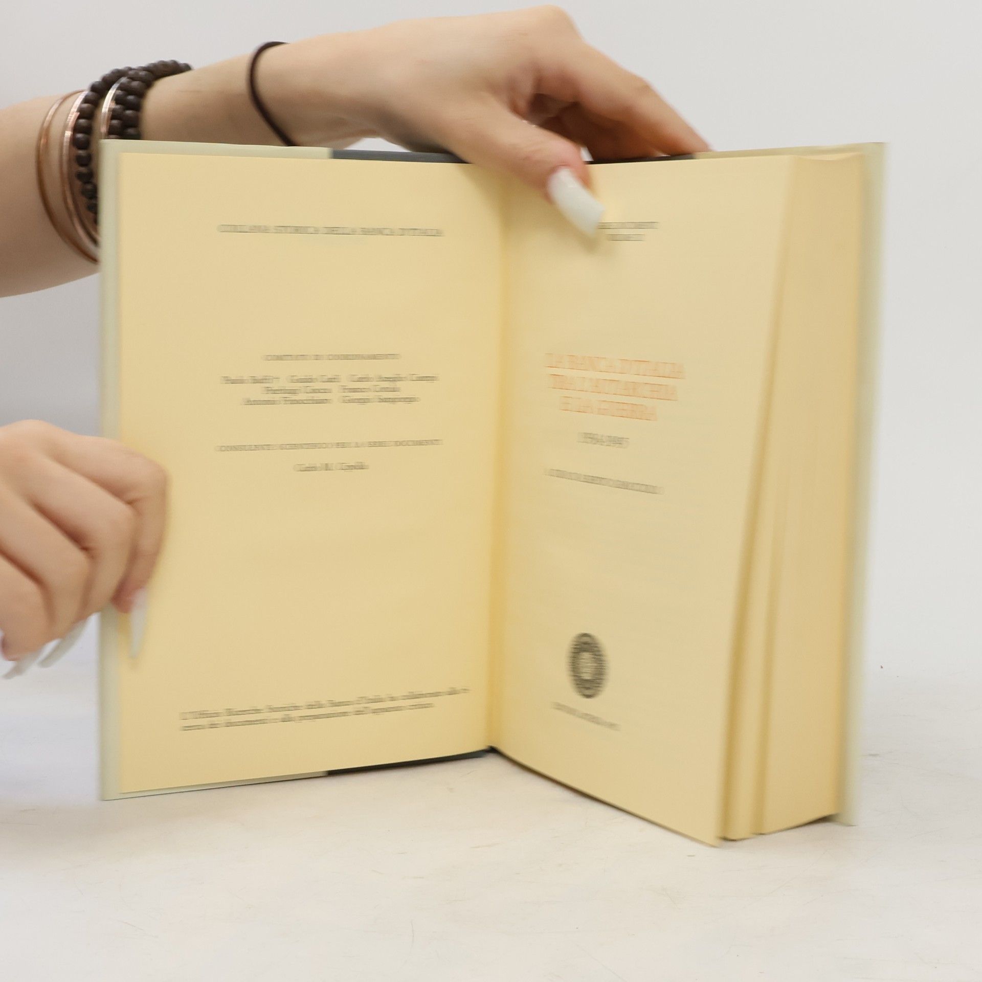 Kolektív autorov La Banca d'Italia tra l'autarchia e la guerra, 1936-1945