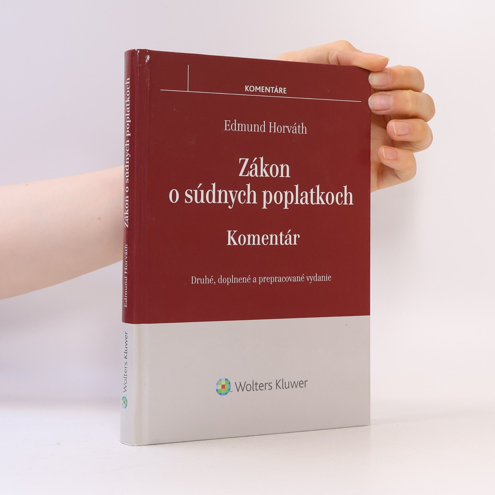 Edmund Horváth Zákon o súdnych poplatkoch