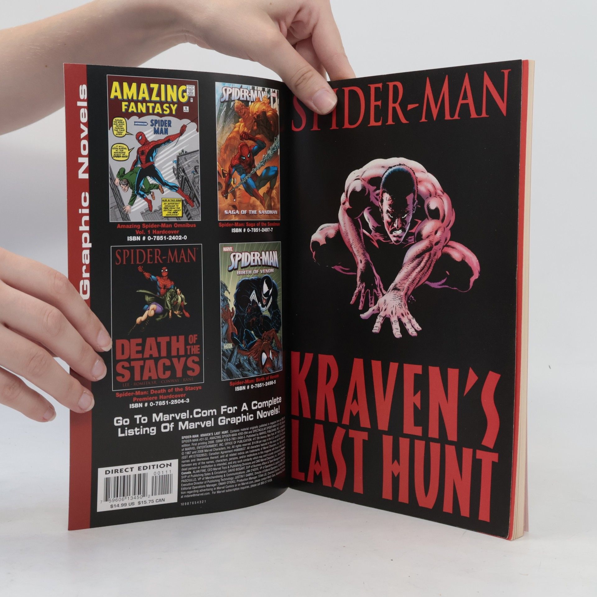J. M. DeMatteis Spider-Man: Kraven's Last Hunt