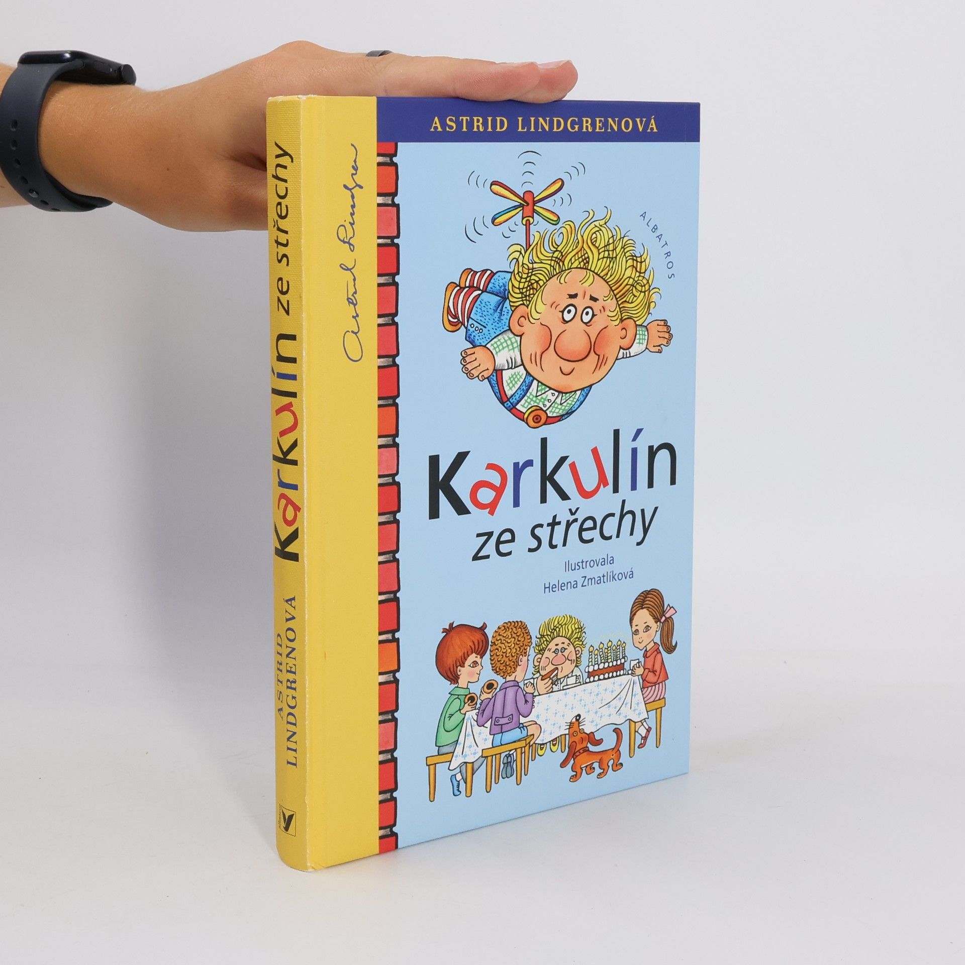 Astrid Lindgrenová Karkulín ze střechy