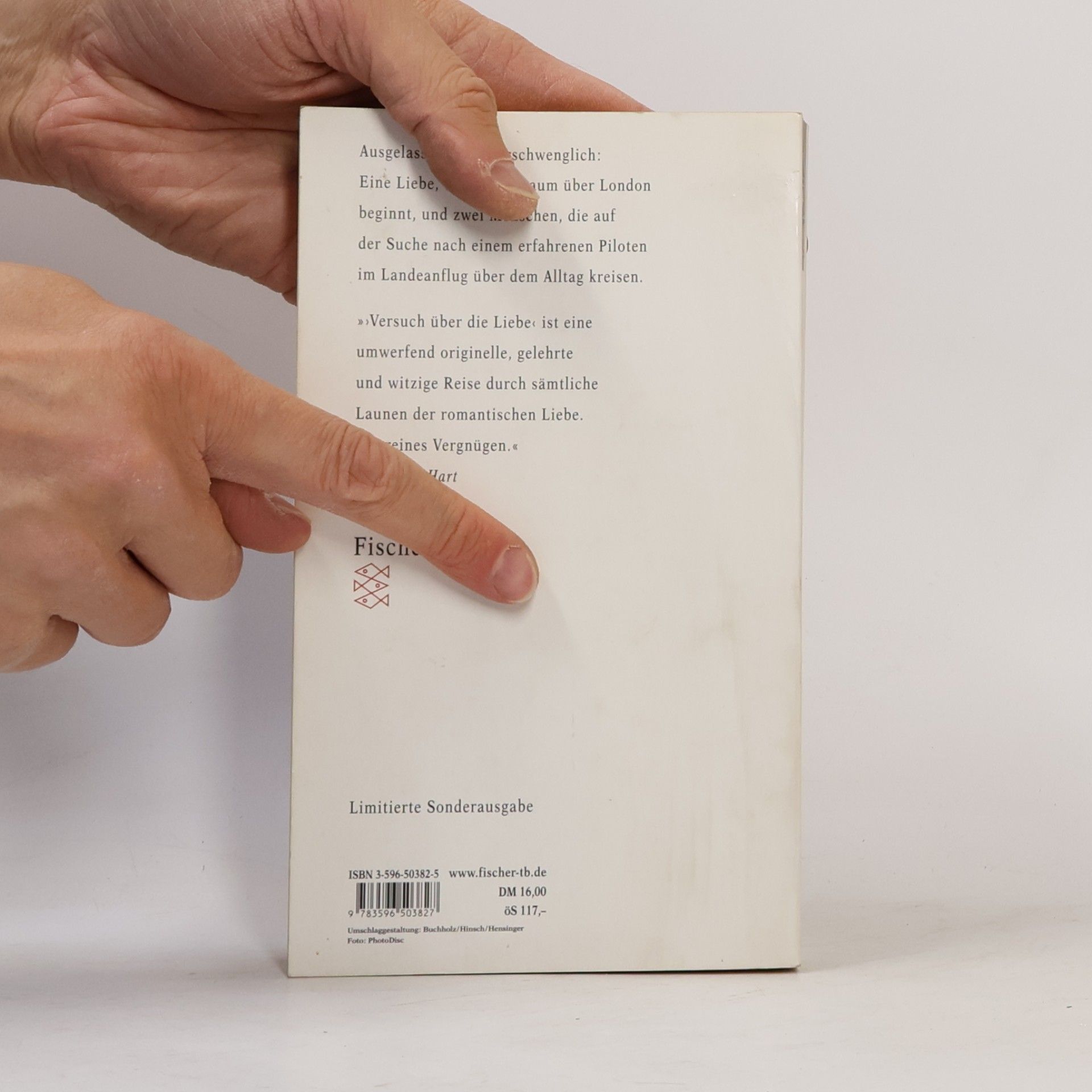 Alain de Botton Versuch über die Liebe