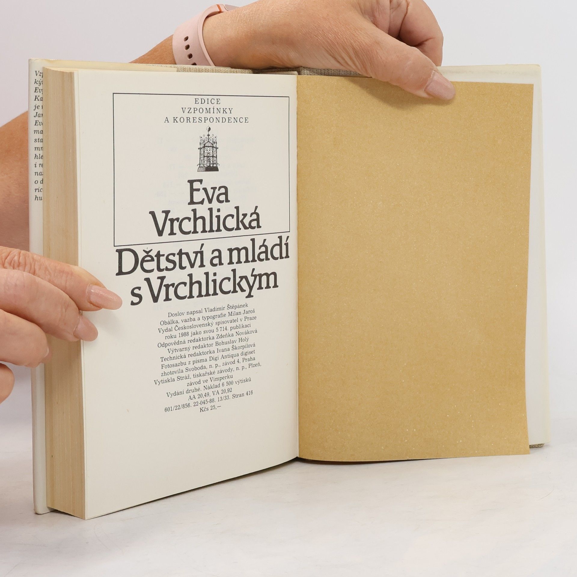 Eva Vrchlická Dětství a mládí s Vrchlickým