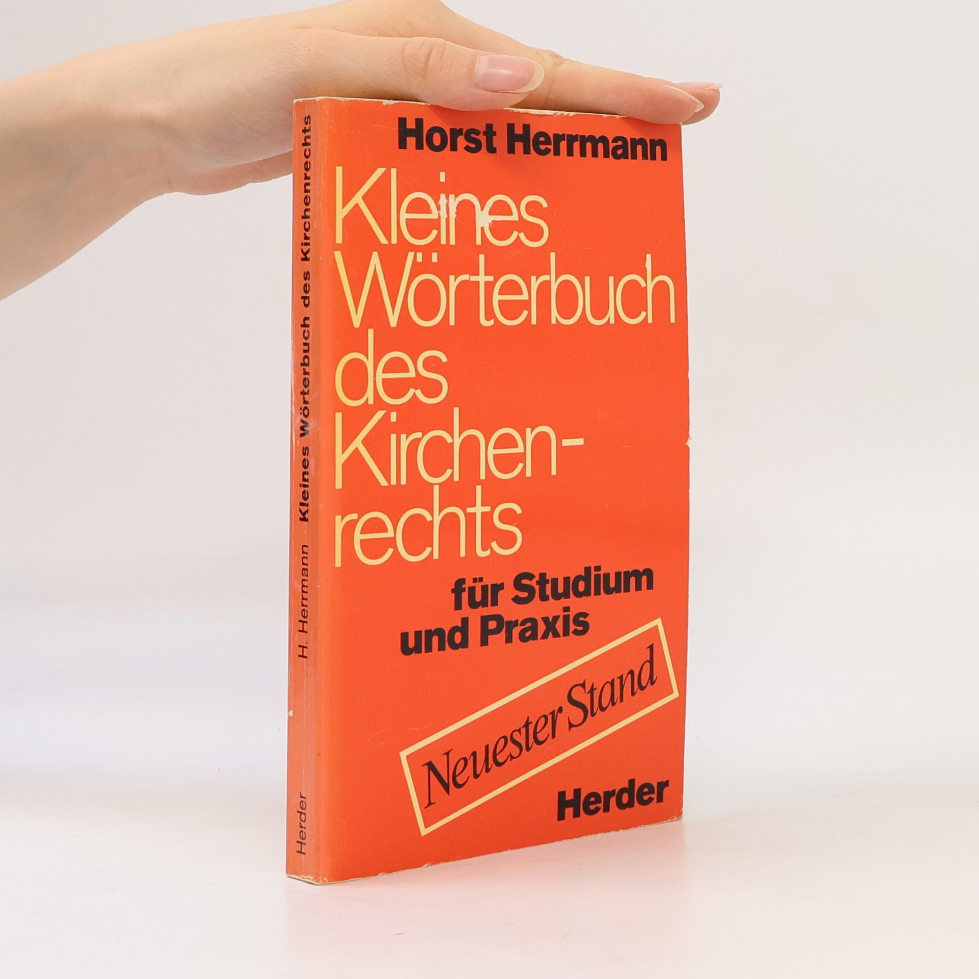 Kleines Wörterbuch des Kirchenrechts für Studium und Praxis - Neuester Stand