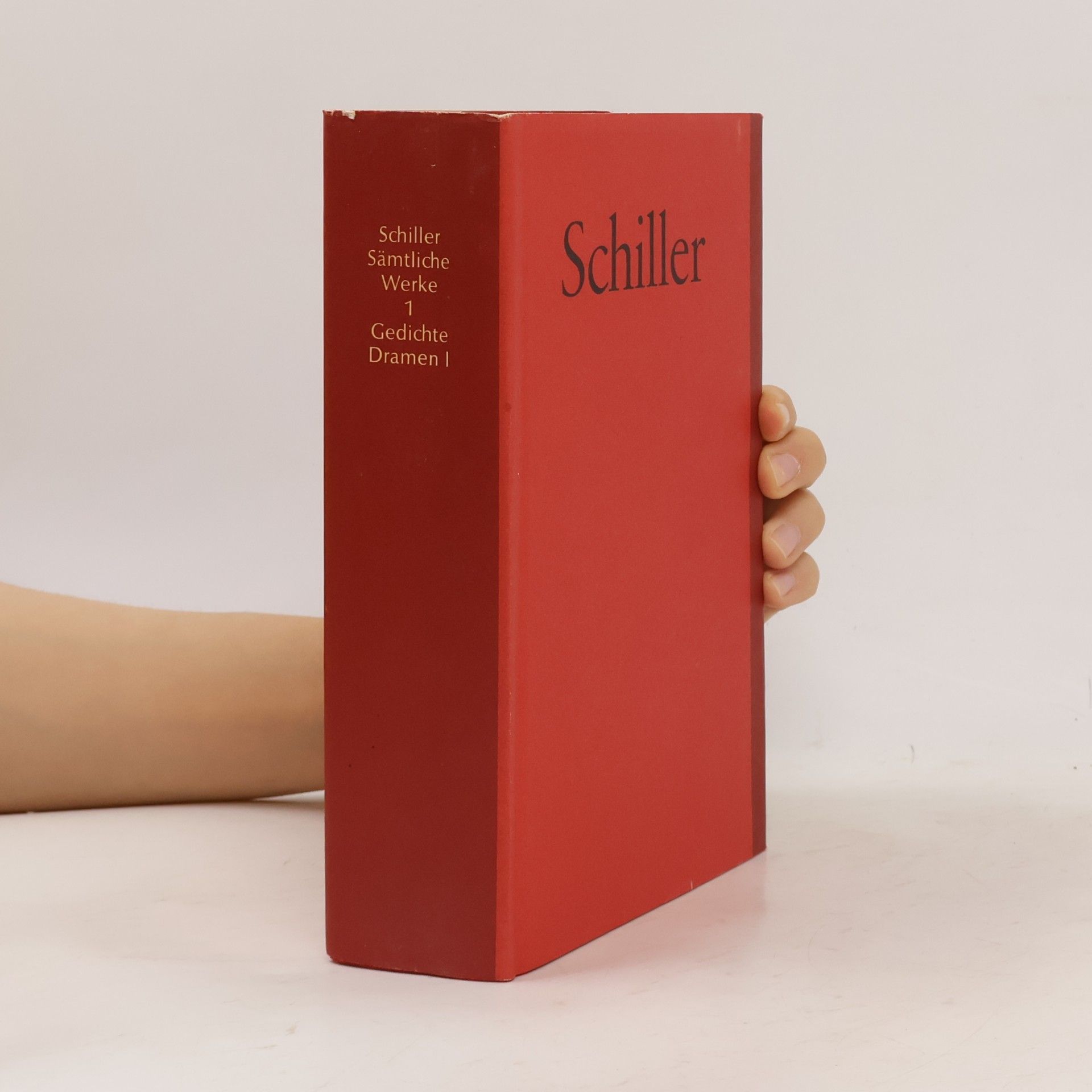 Friedrich Schiller Sämtliche Werke 1, Gedichte Dramen I