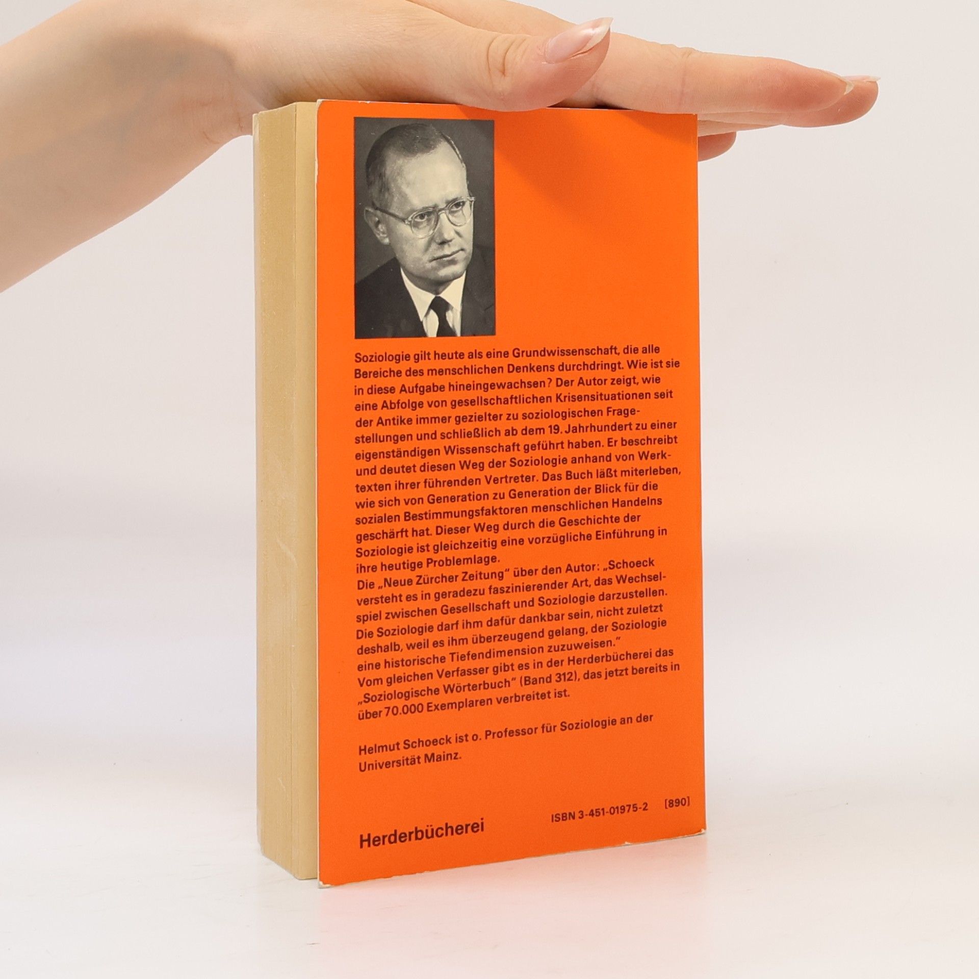 Helmut Schoeck Geschichte der Soziologie