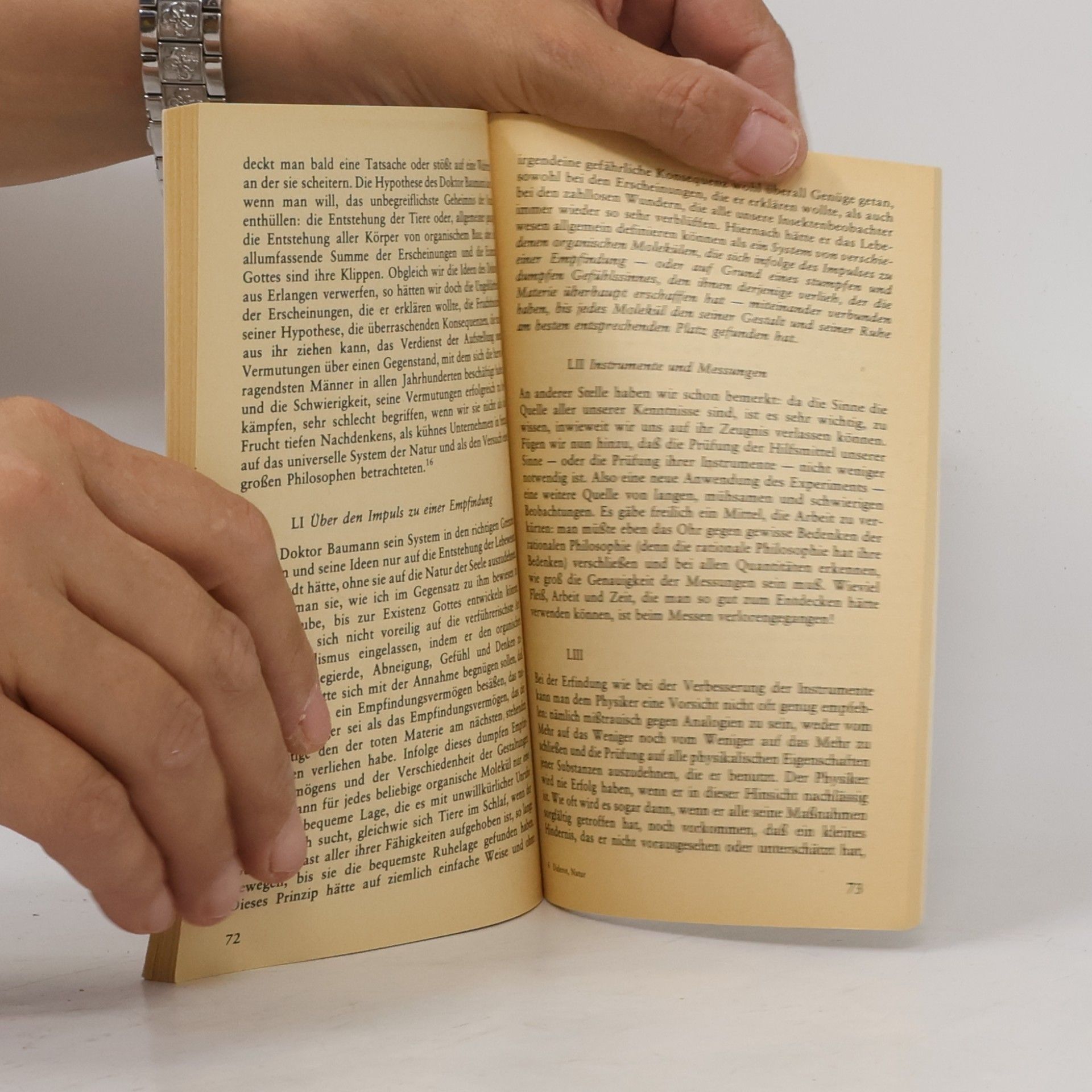 Denis Diderot Zur Interpretation der Natur